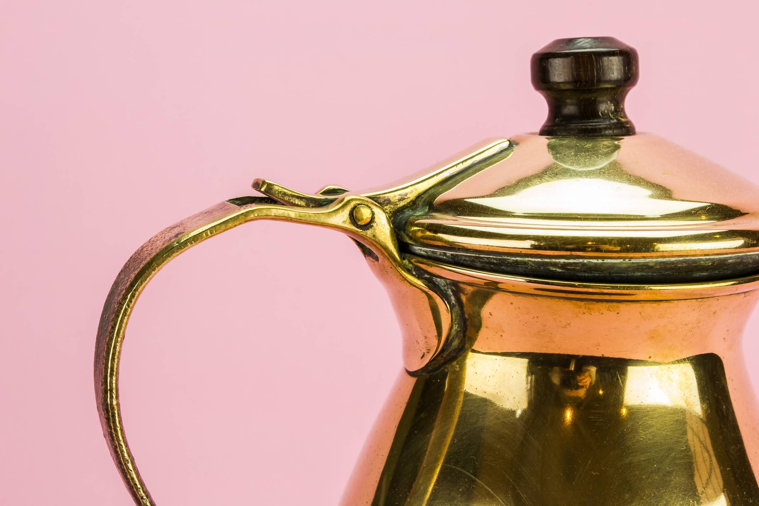 Brass Beautiful Milk — Rustic brass jug 4