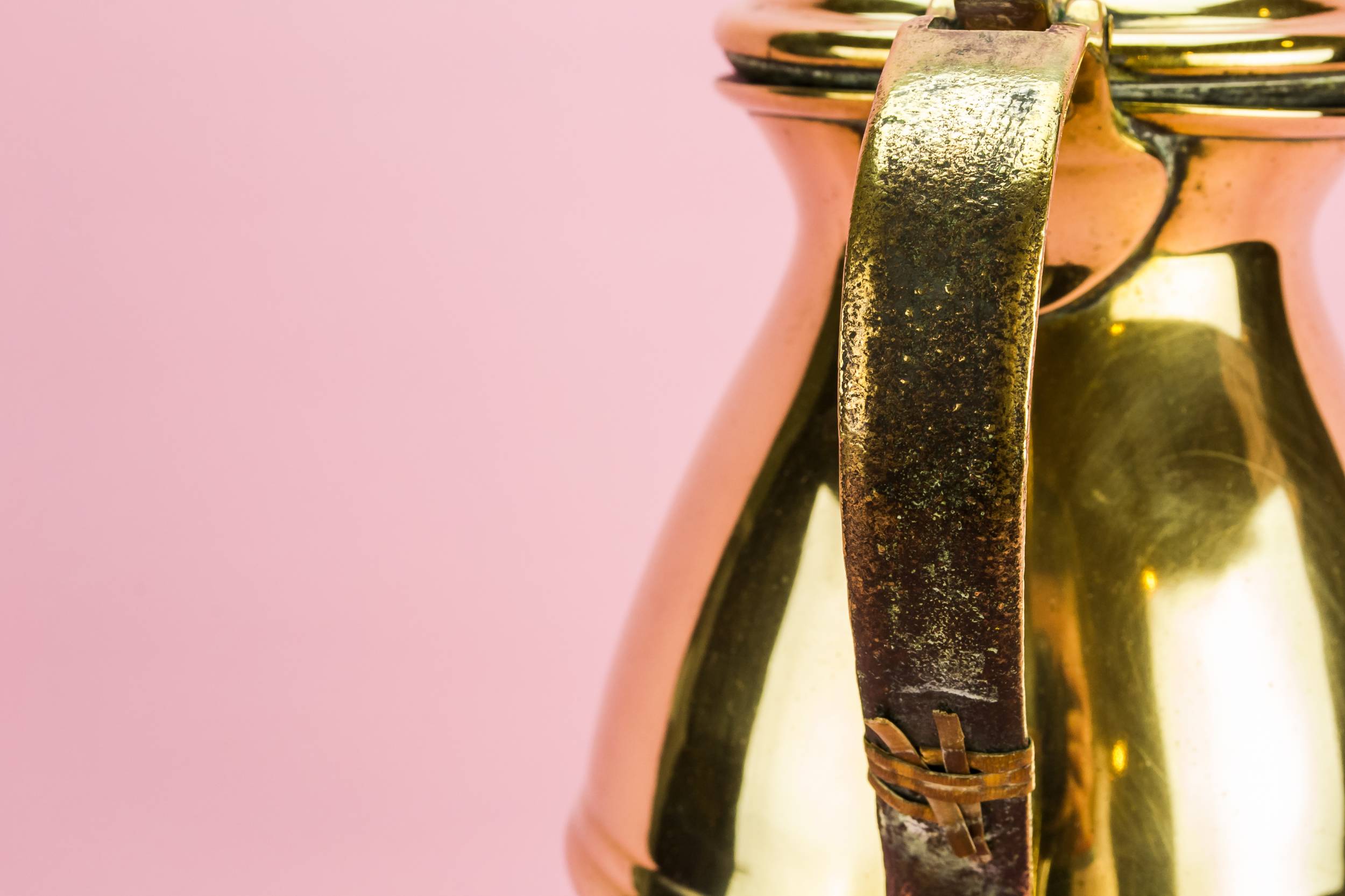 Brass Beautiful Milk — Rustic brass jug 5