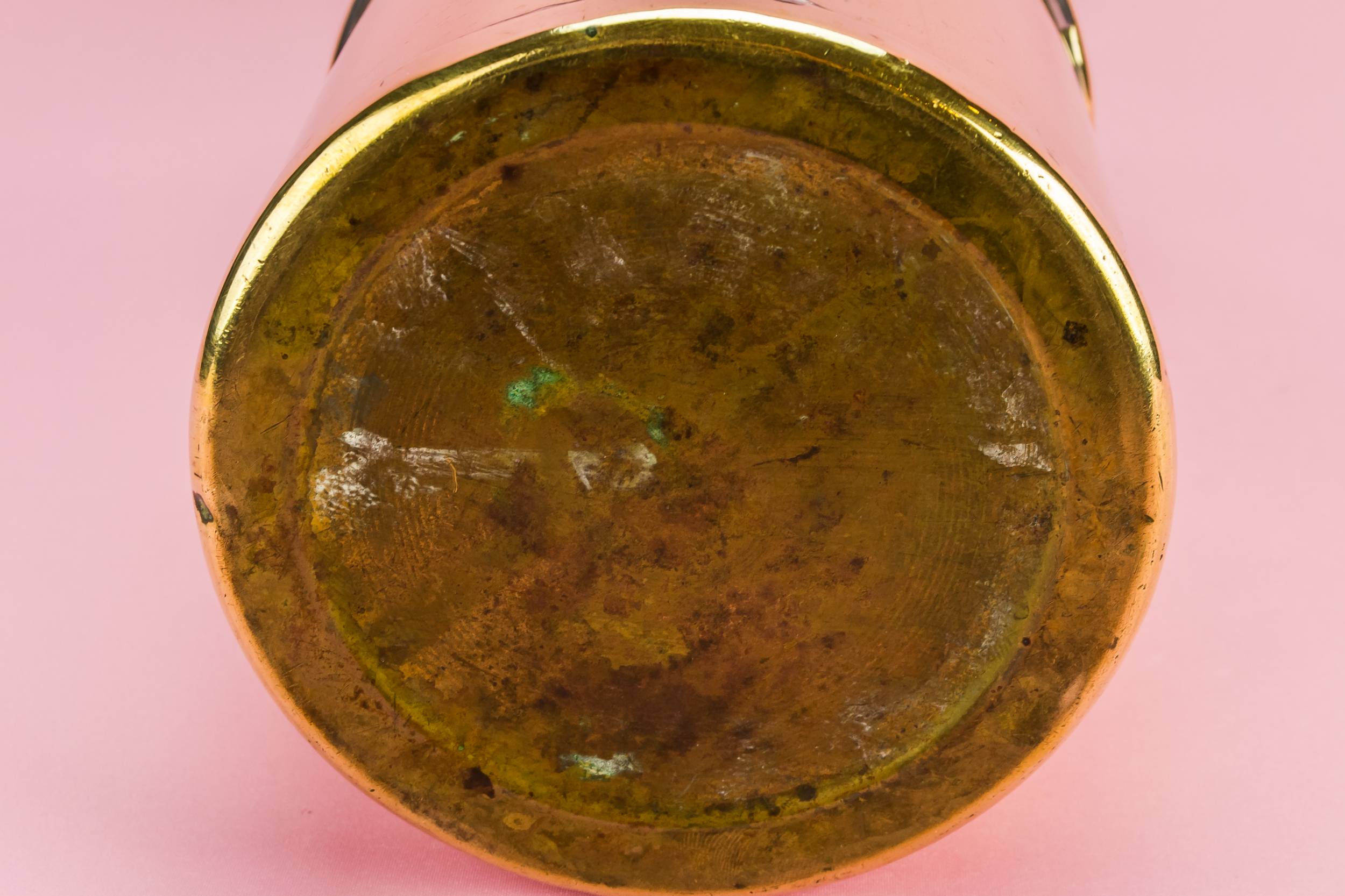 Brass Beautiful Milk — Rustic brass jug 6