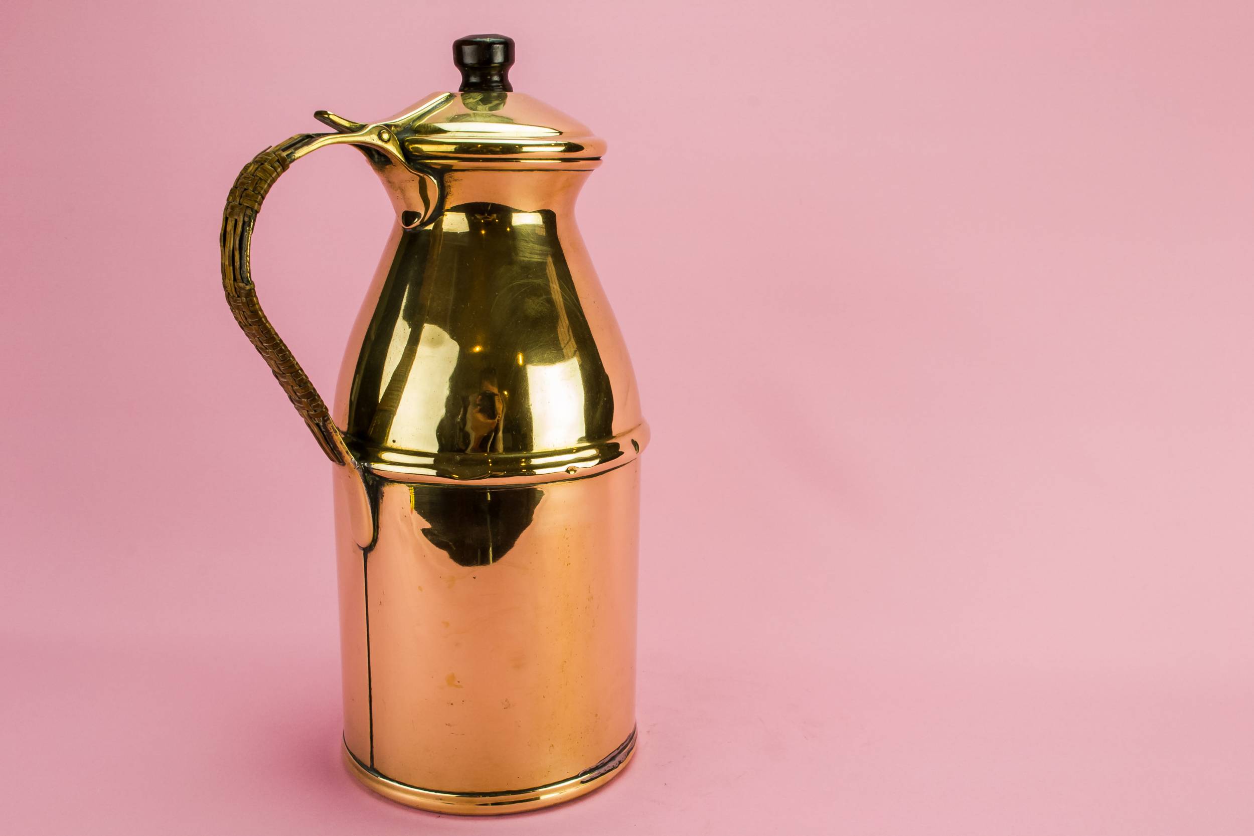 Vintage Rustic Brass — Rustic brass jug 1