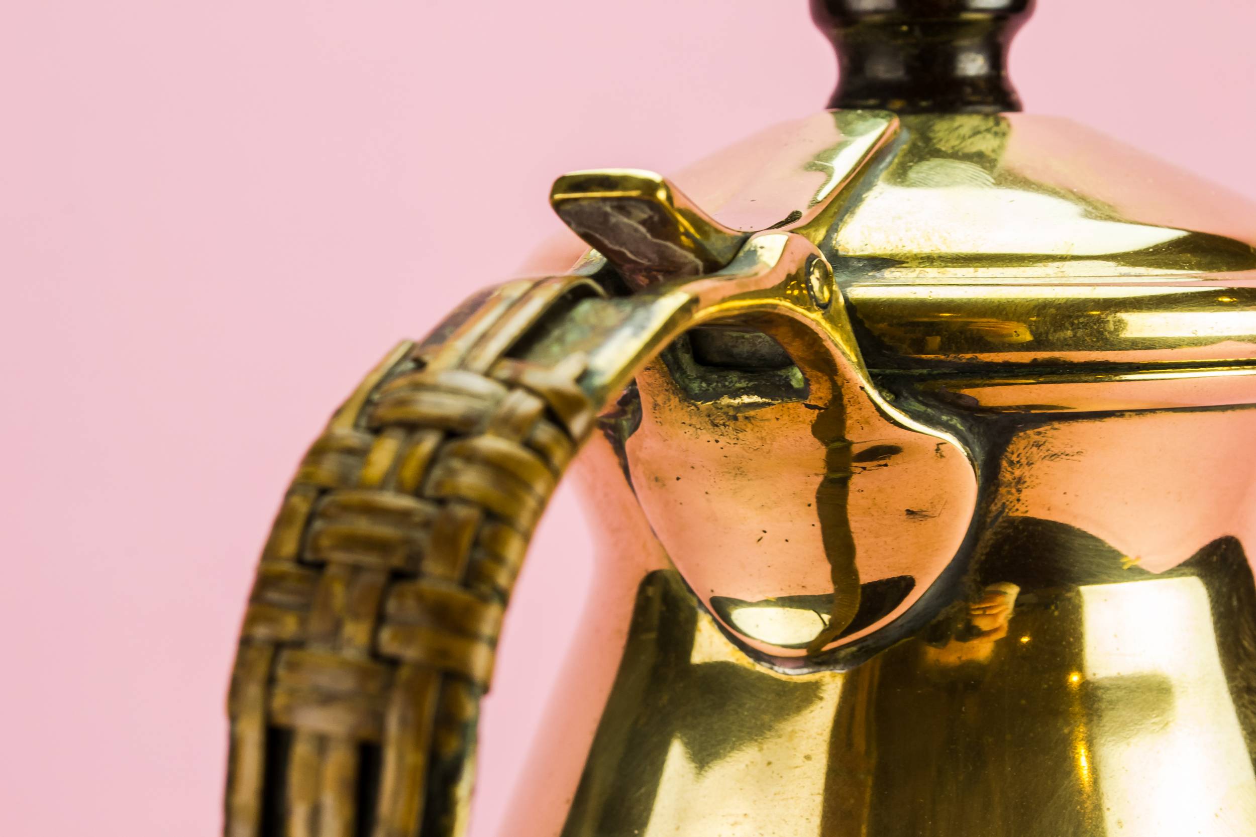 Vintage Rustic Brass — Rustic brass jug 3