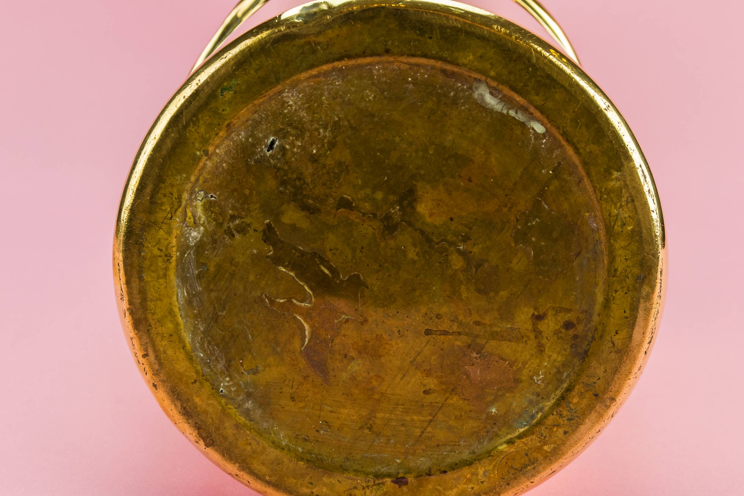 Vintage Rustic Brass — Rustic brass jug 6