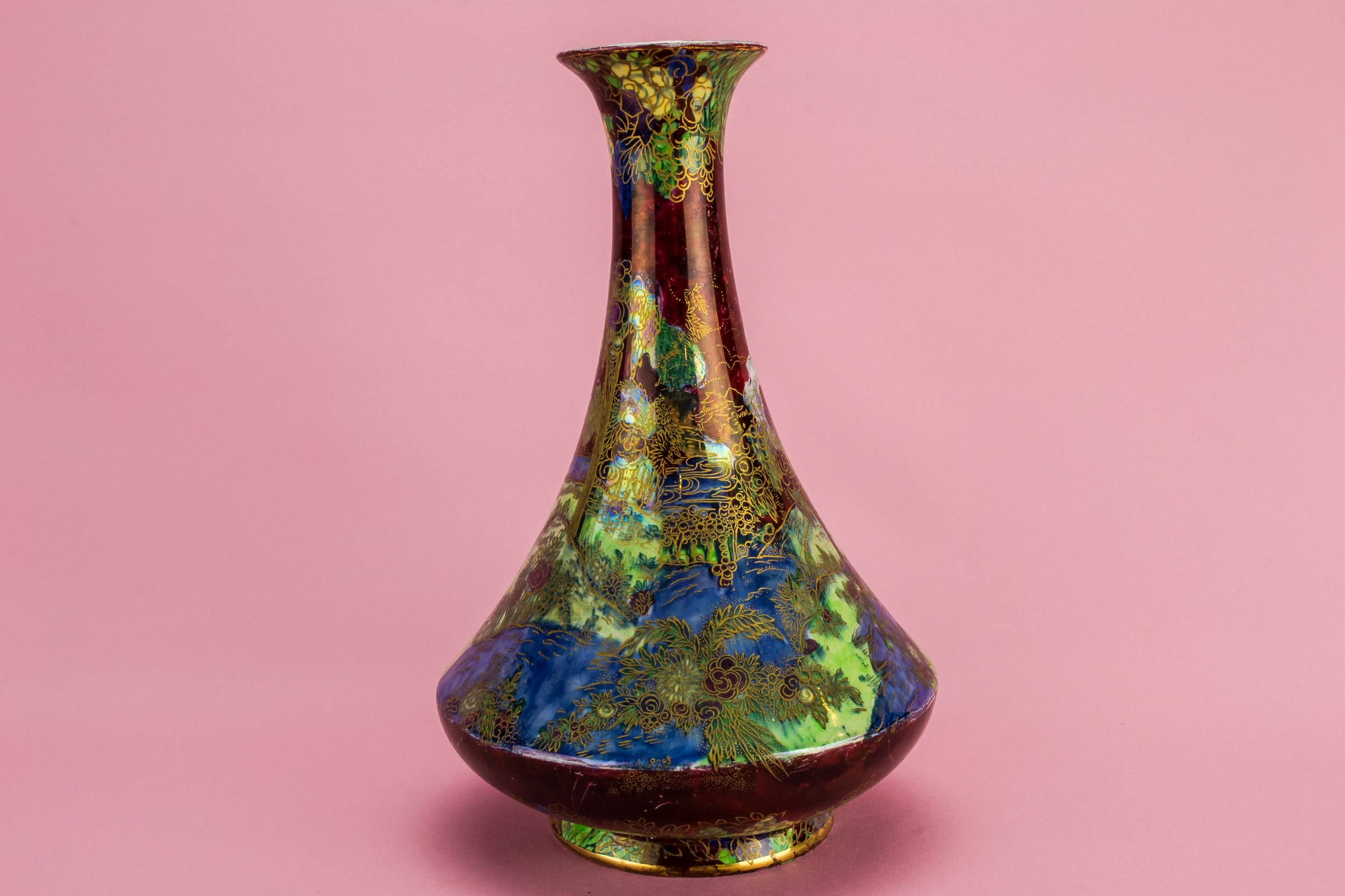 Ceramic Spectacular Lustre — Lustre flower vase