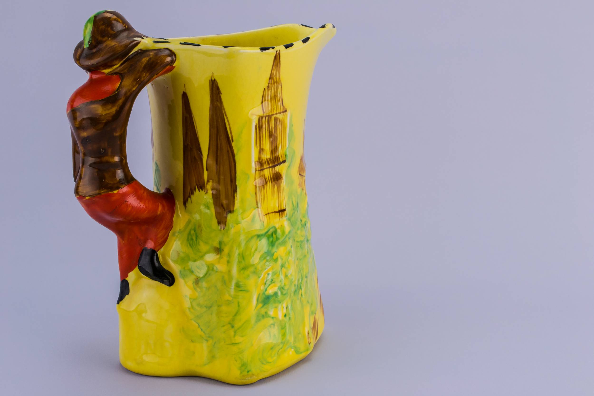 Ceramic Vintage JUG — Dick Whittington water jug 4