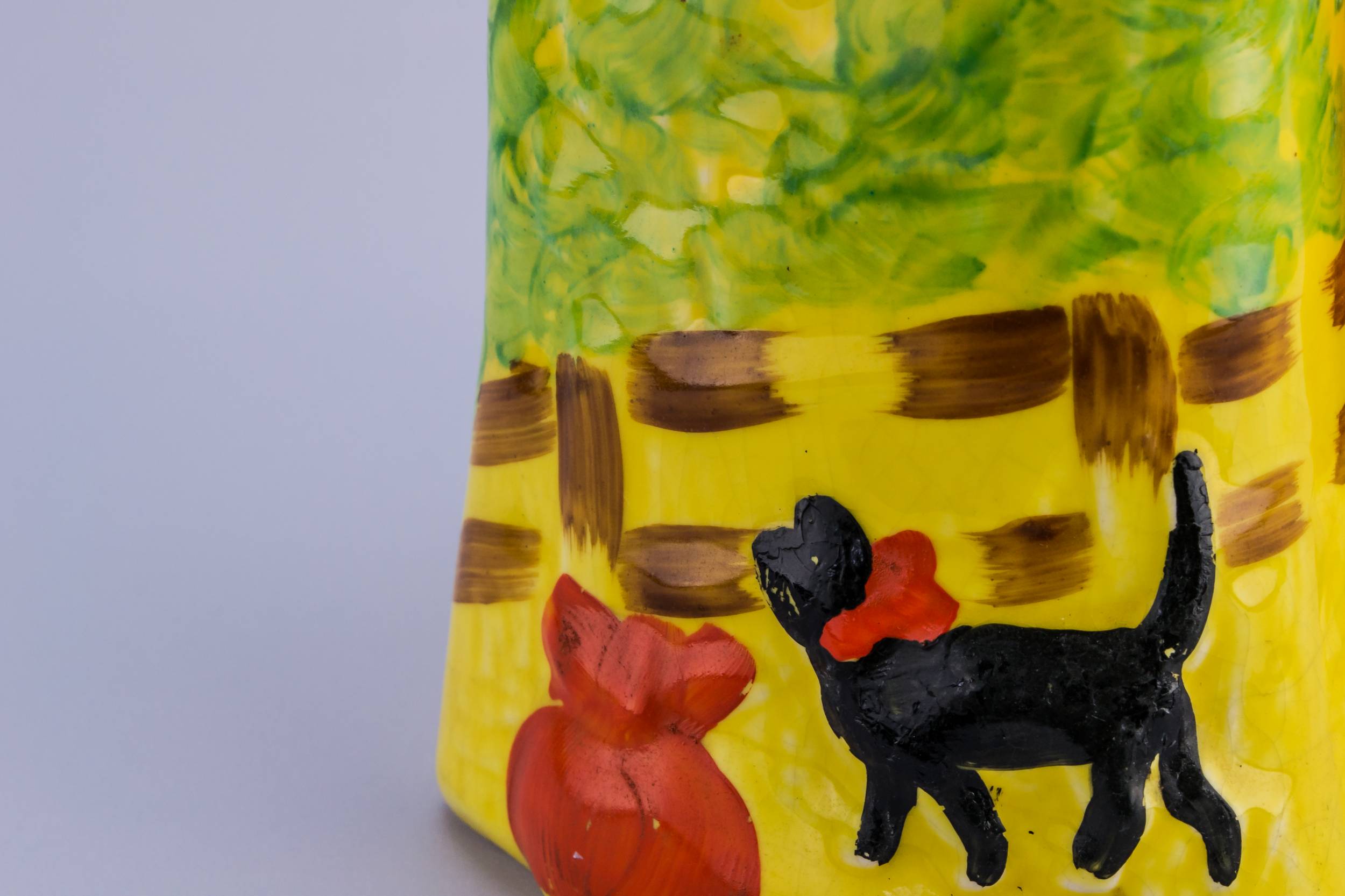 Ceramic Vintage JUG — Dick Whittington water jug 2