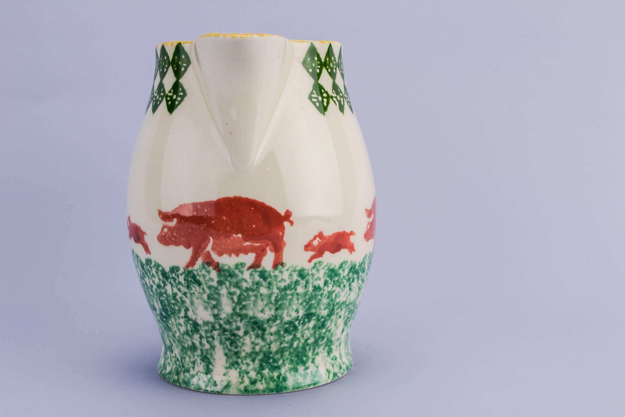 Charming Medium Pigs — Pigs & piglets small jug 1