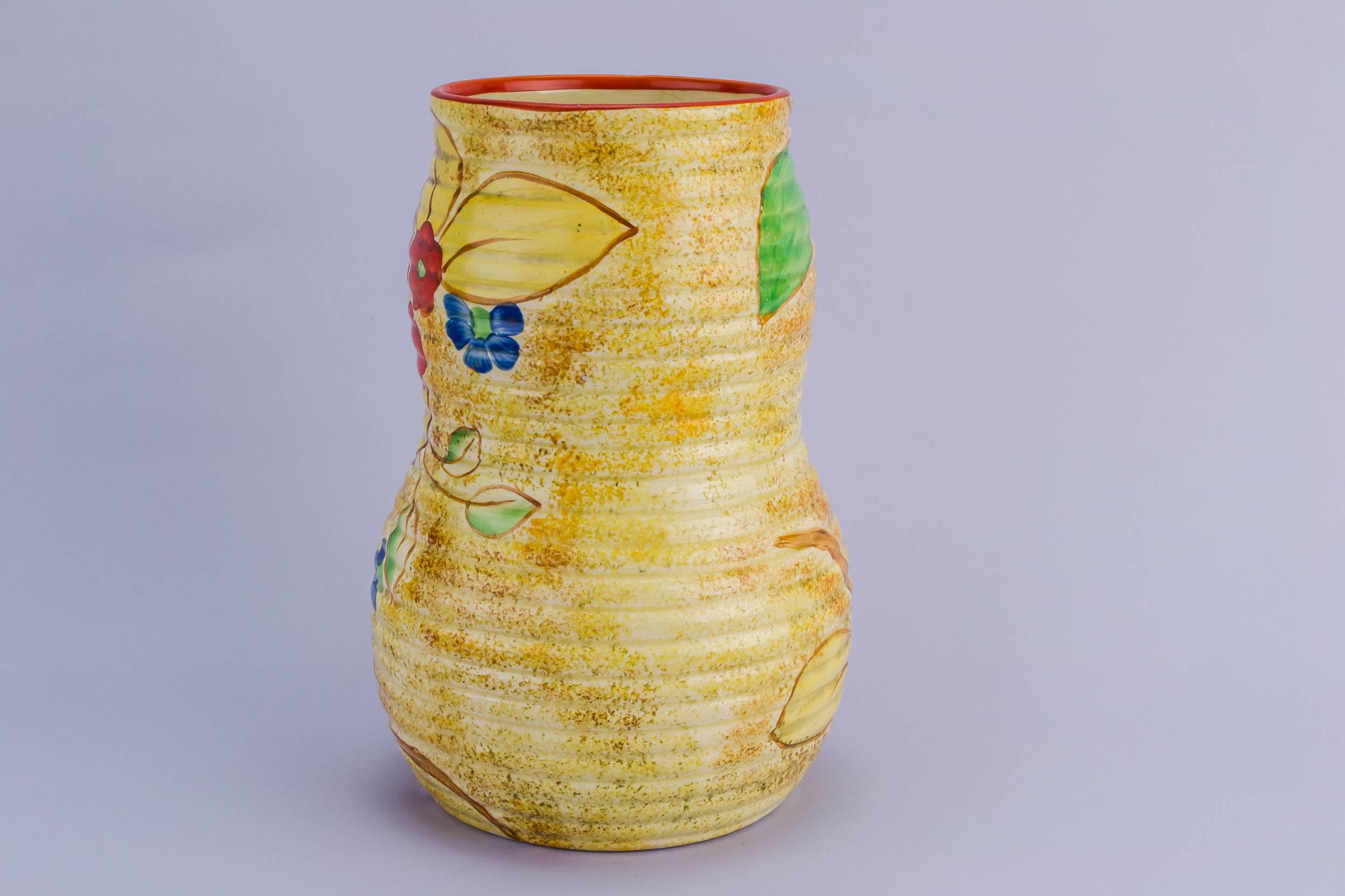 Art Deco Vintage — Ceramic floral vase 1