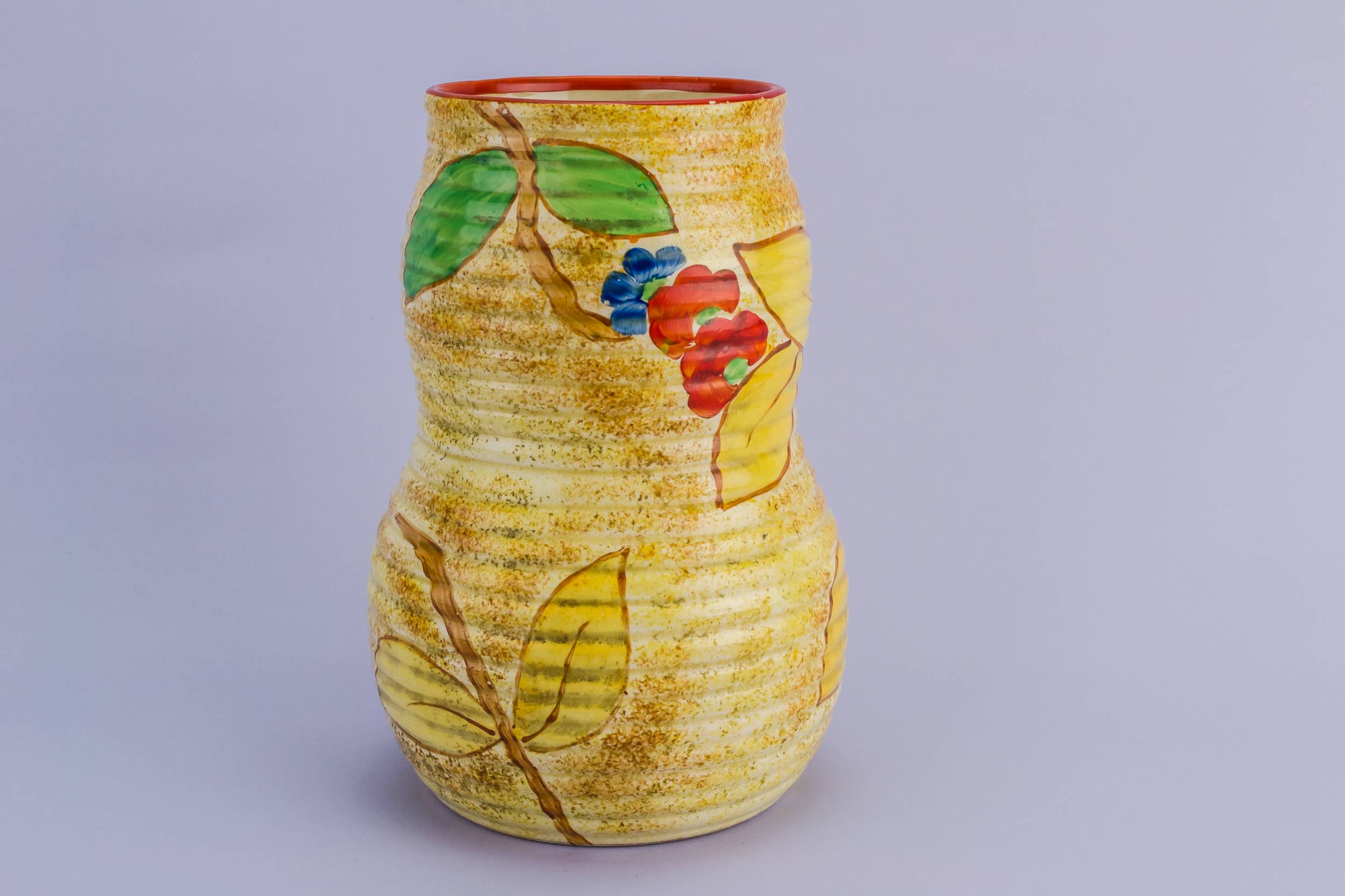 Art Deco Vintage — Ceramic floral vase 2