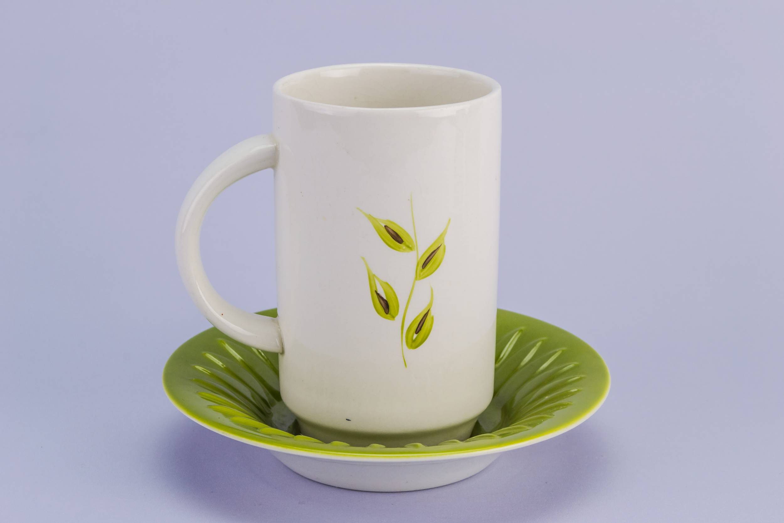 Persons Ceramic Mid-century — Ceramic coffee set for 6 1