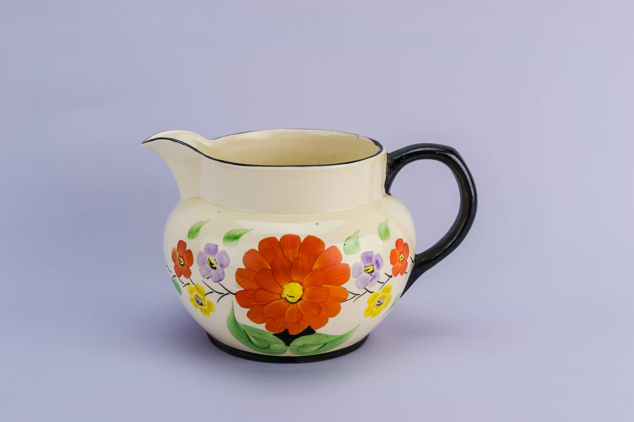 Art Deco Vintage — Bold floral Art Deco jug