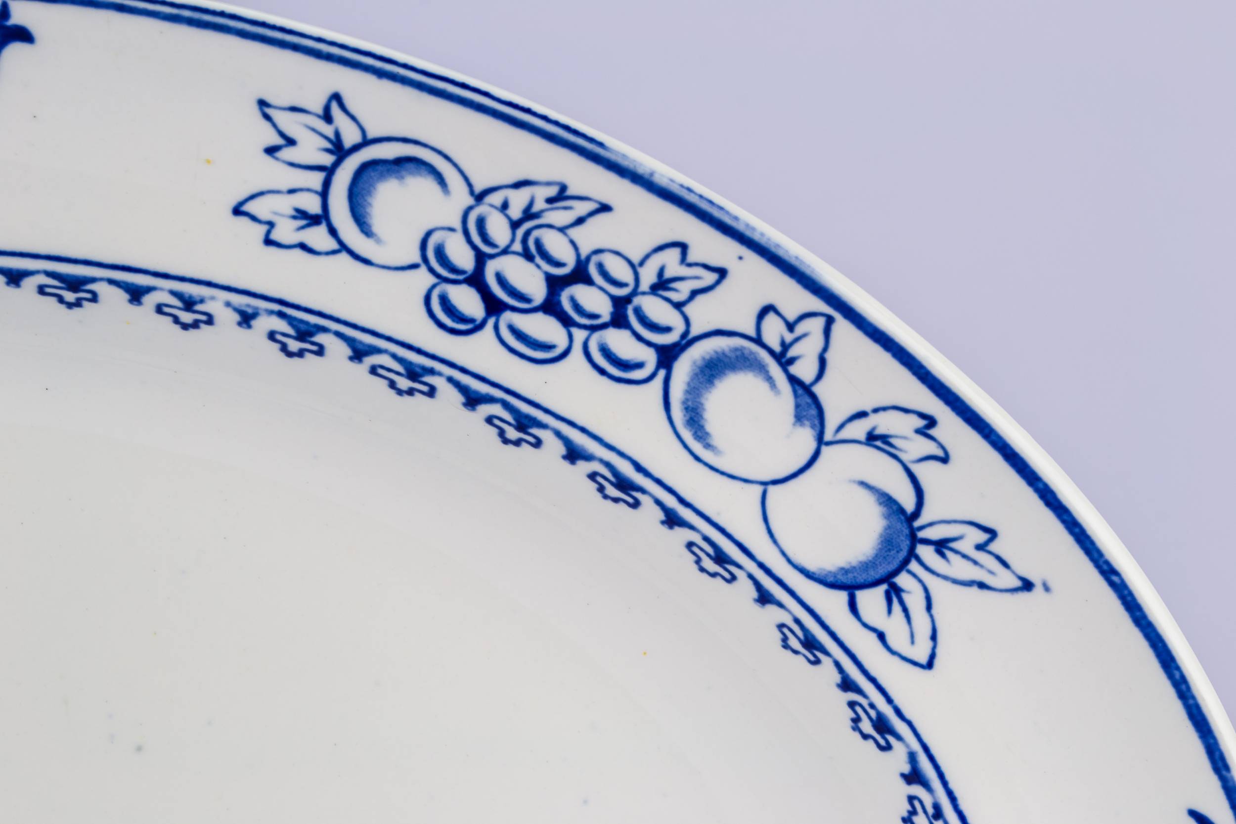 Arts Crafts Antique — Fruity serving platter 1
