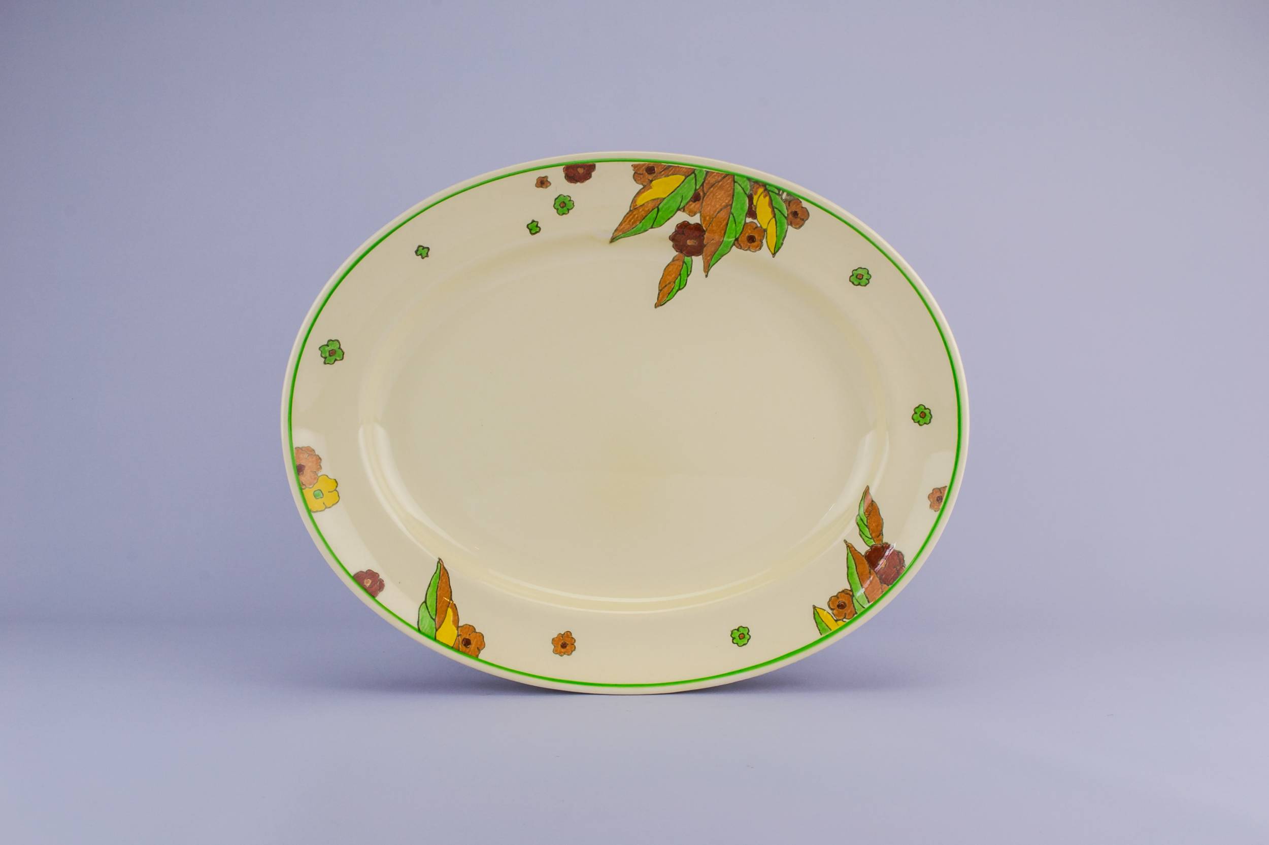 Art Deco Porcelain — Art Deco platter