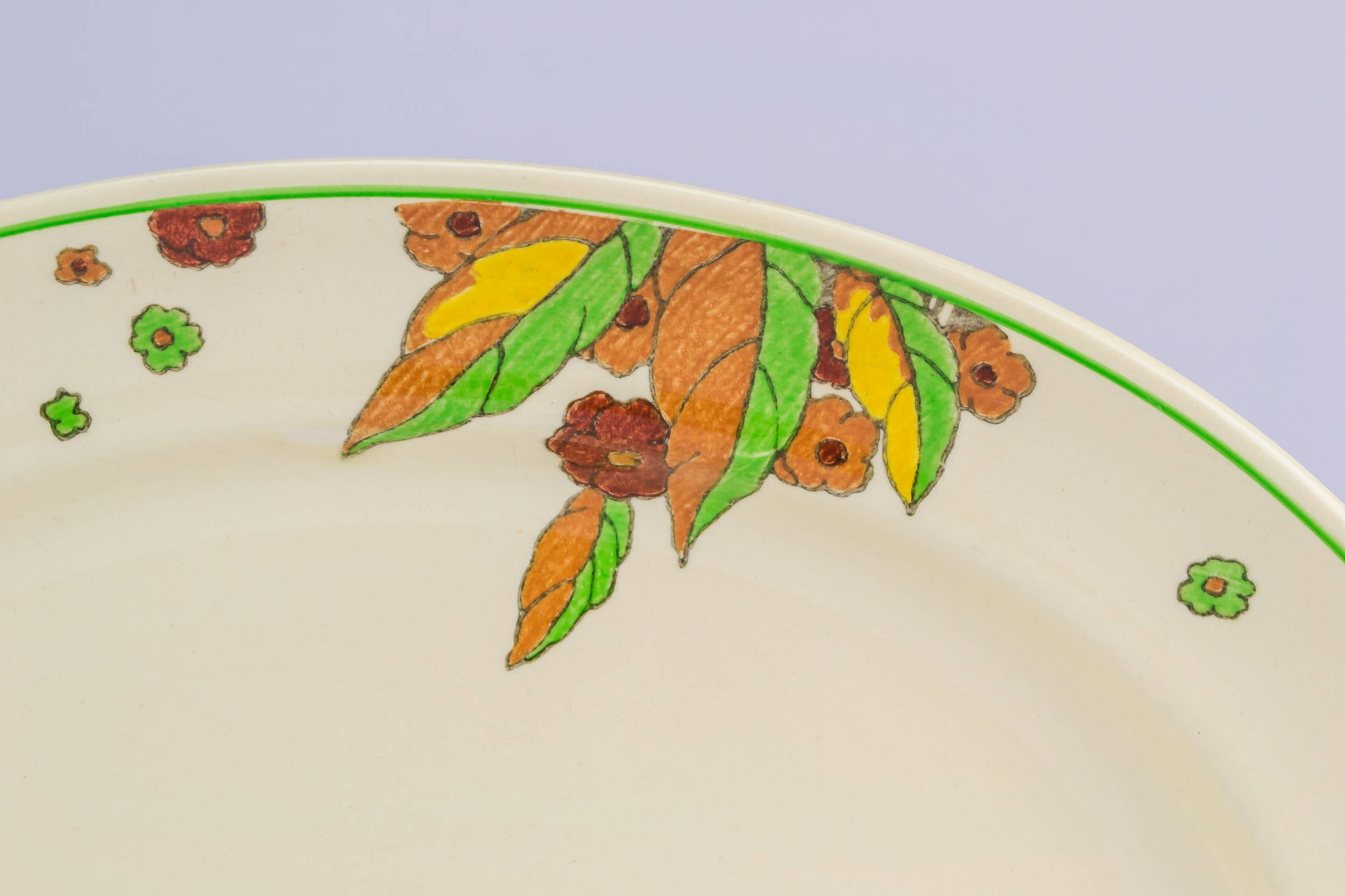 Art Deco Porcelain — Art Deco platter 1