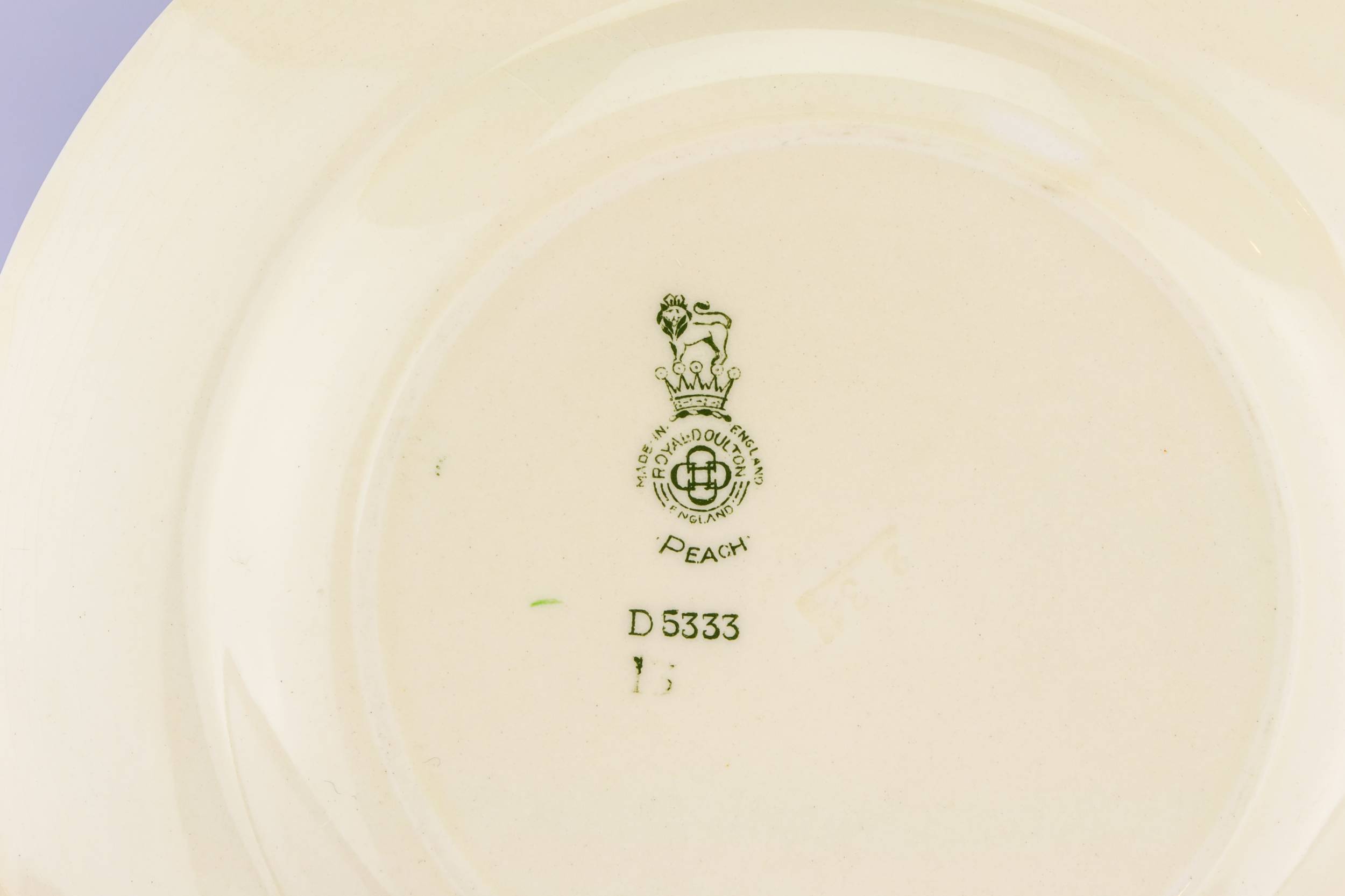 Art Deco Spectacular — 6 Royal Doulton small plates 1