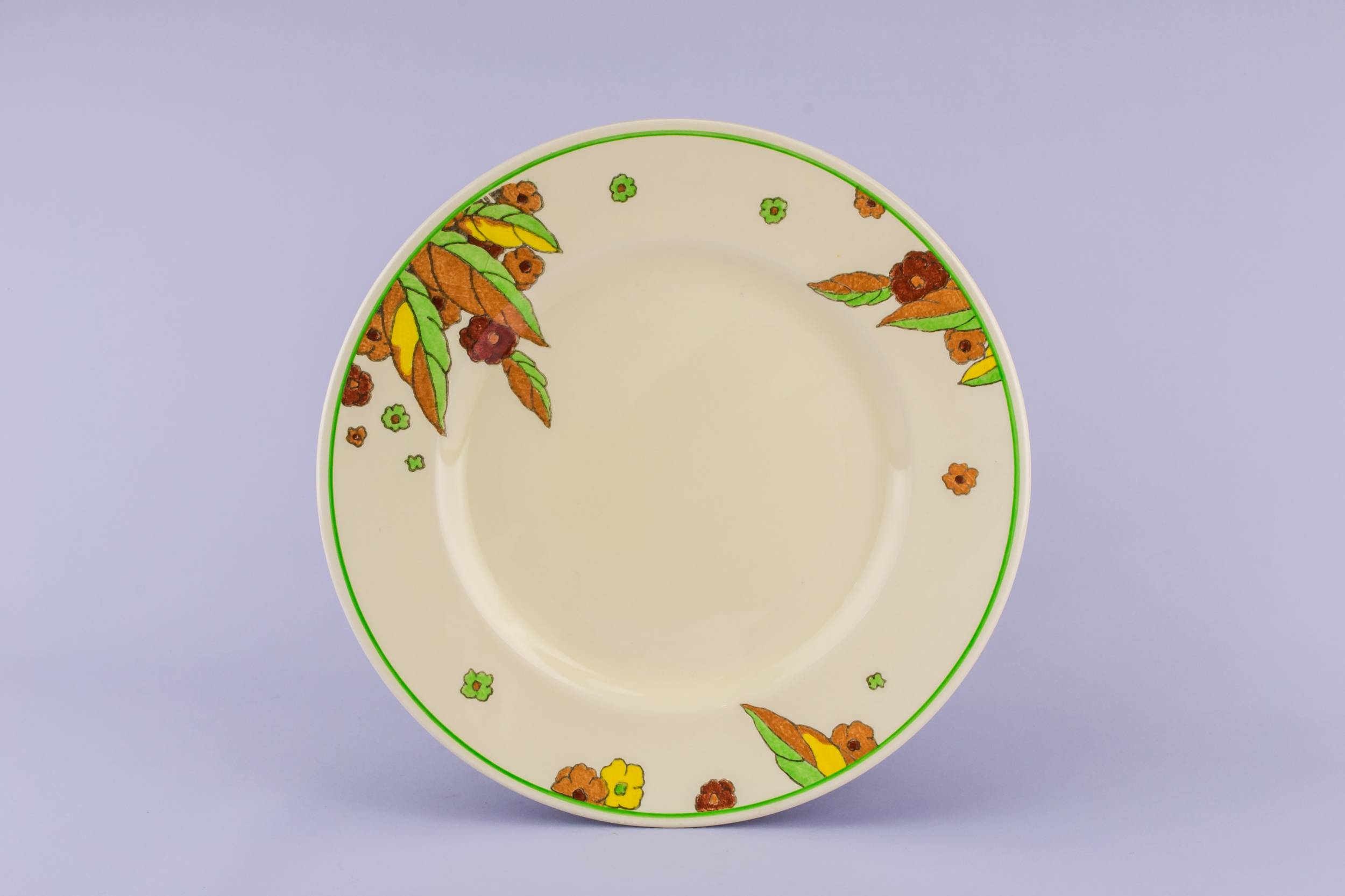 Vintage Spectacular Royal — 6 Art Deco dinner plates