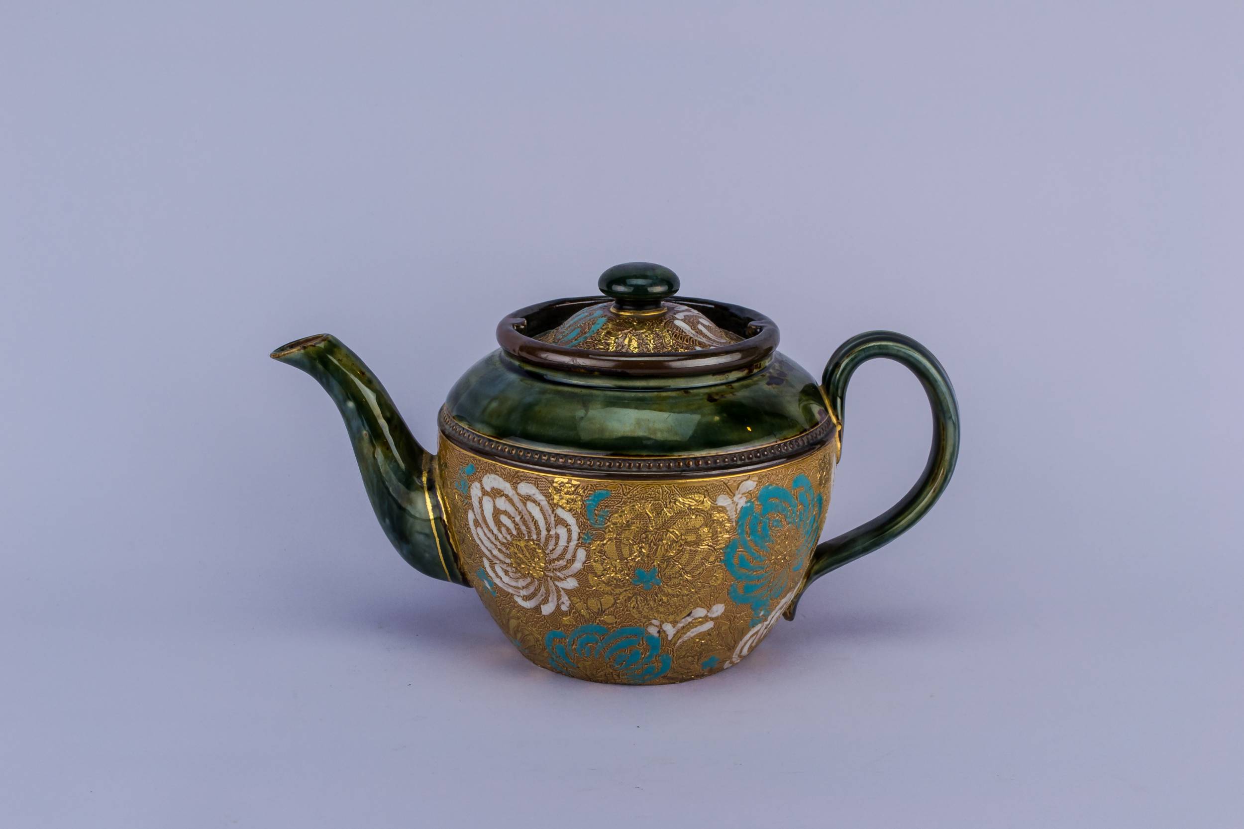 Arts Crafts Gold — Royal Doulton teapot