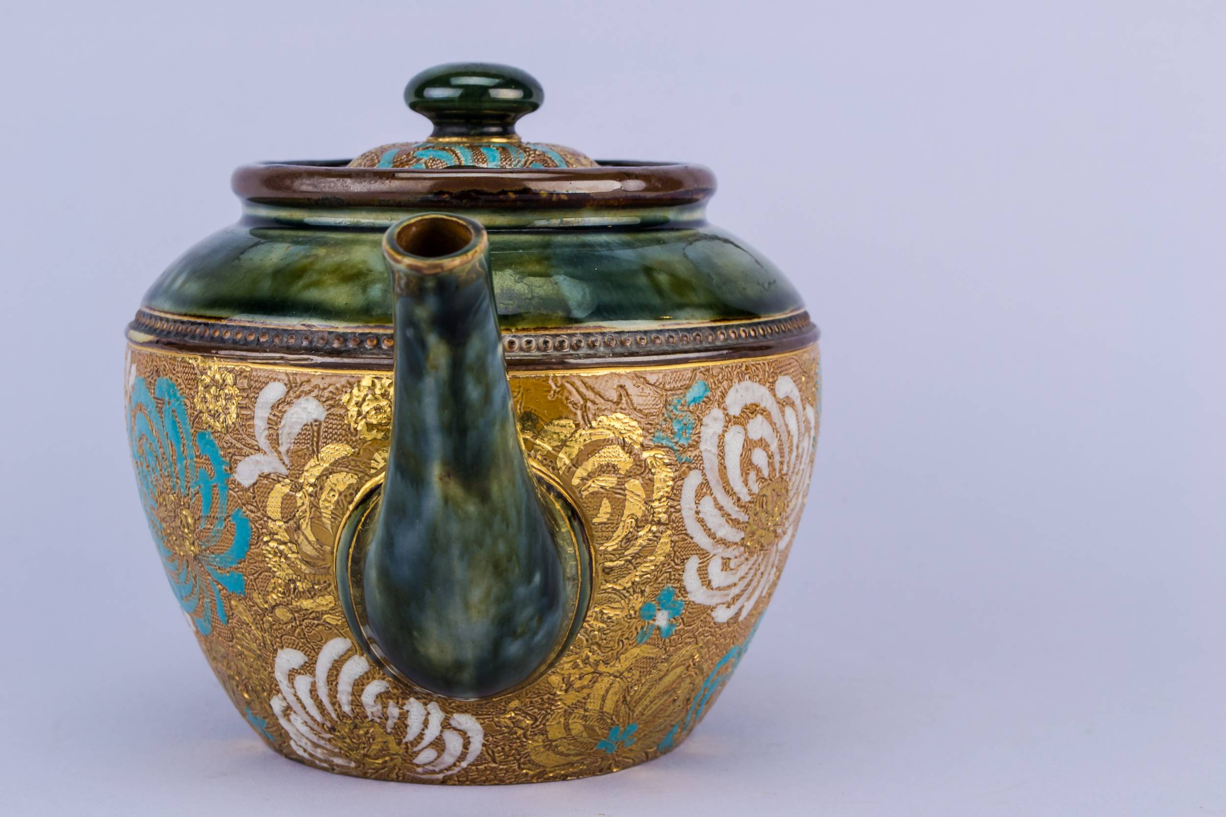 Arts Crafts Gold — Royal Doulton teapot 2
