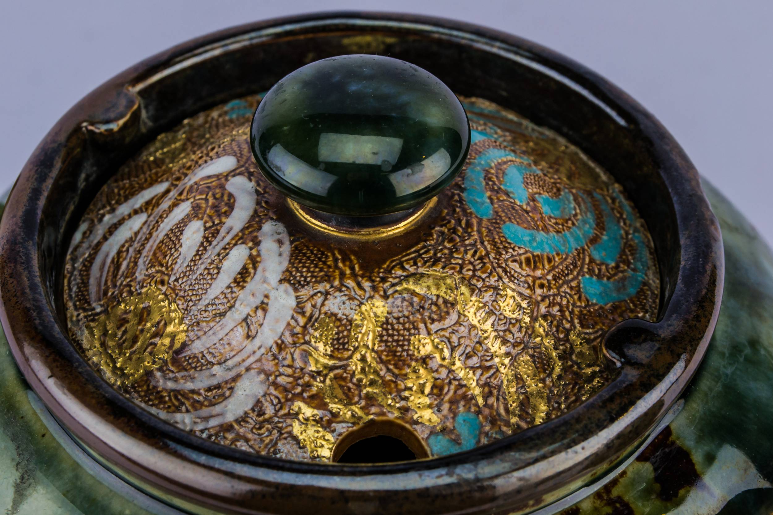 Arts Crafts Gold — Royal Doulton teapot 3