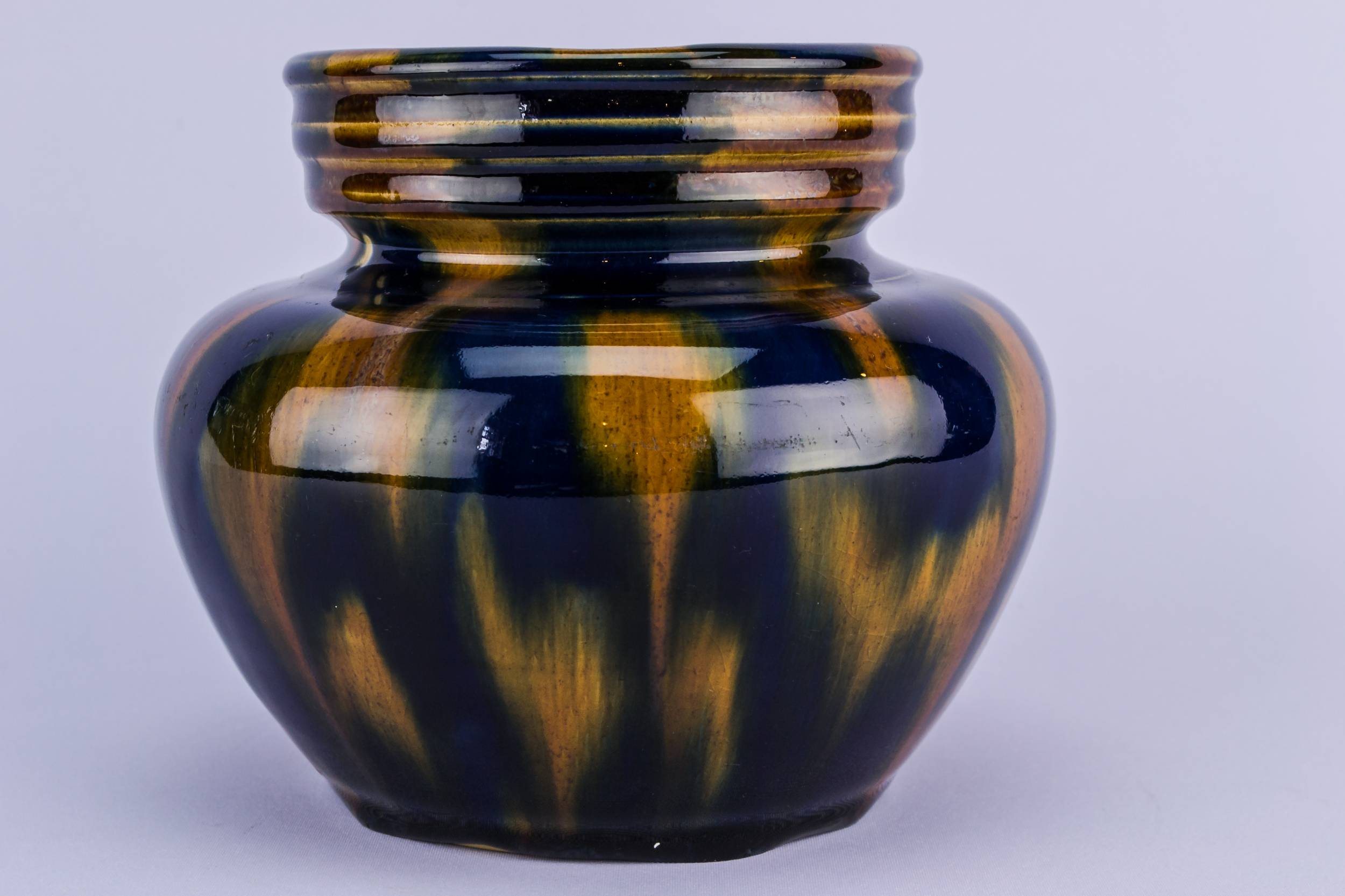 Ceramic Retro Mottled — Kitchen storage jar 1