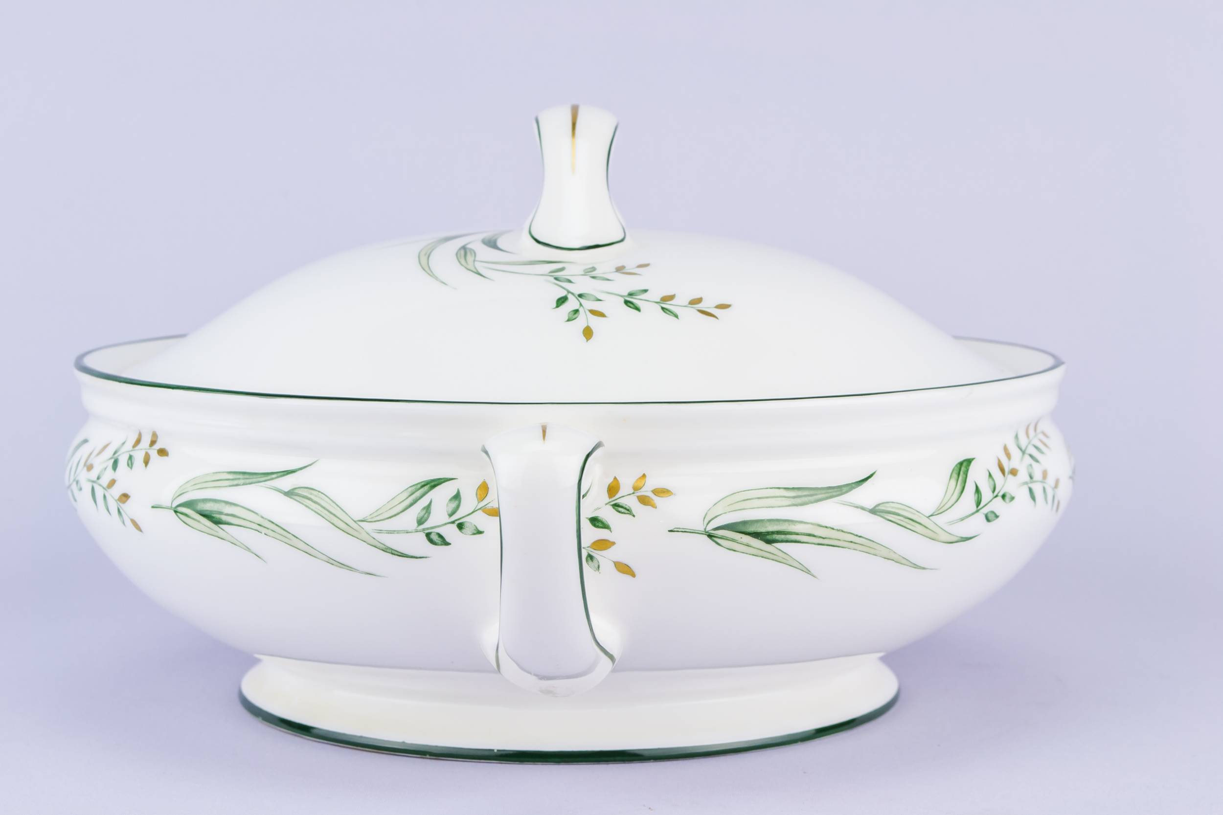 Porcelain Elegant TUREEN — Royal Doulton floral tureen 2