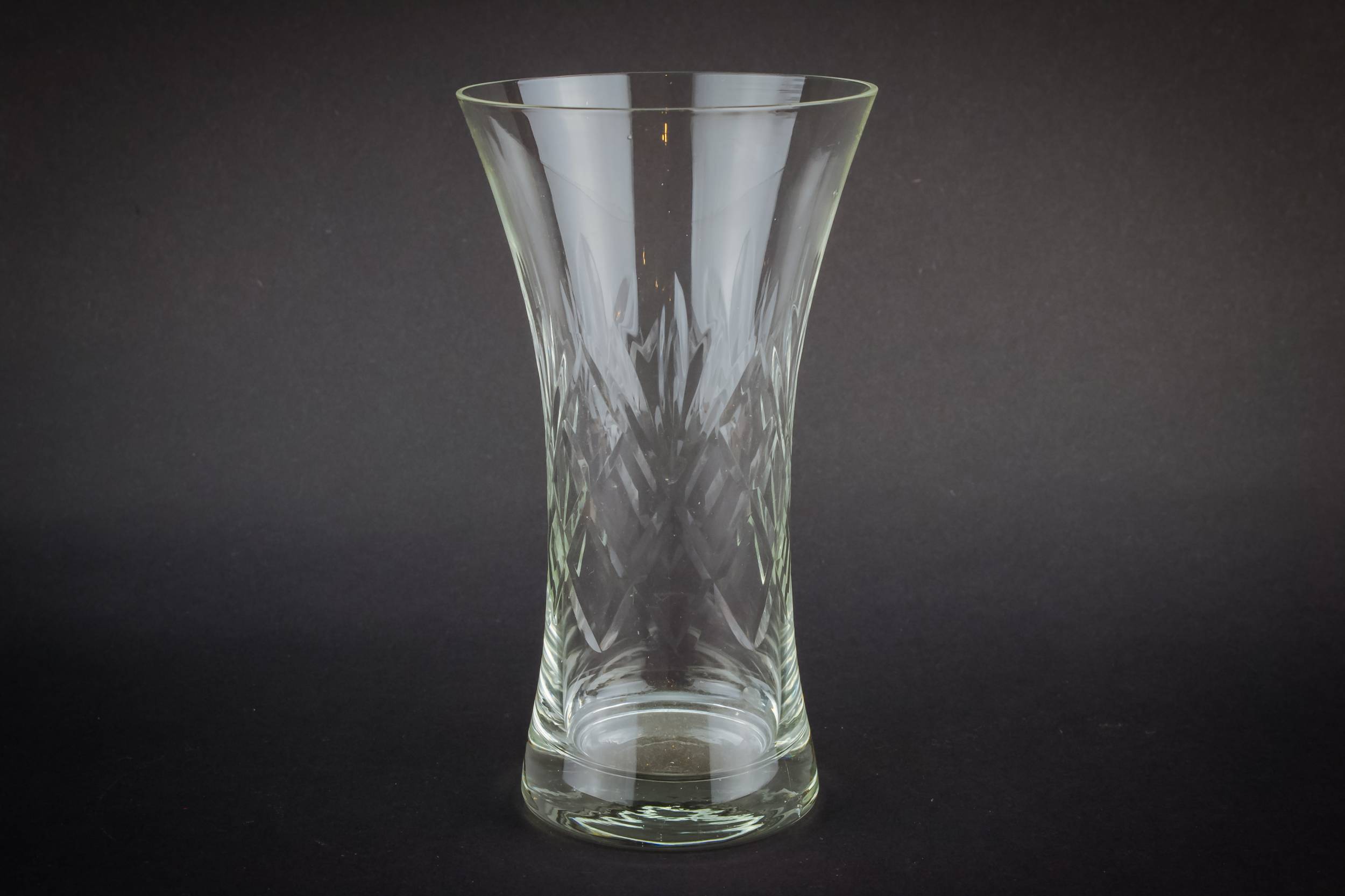 Cut Glass Crystal — 4 champagne flutes 2