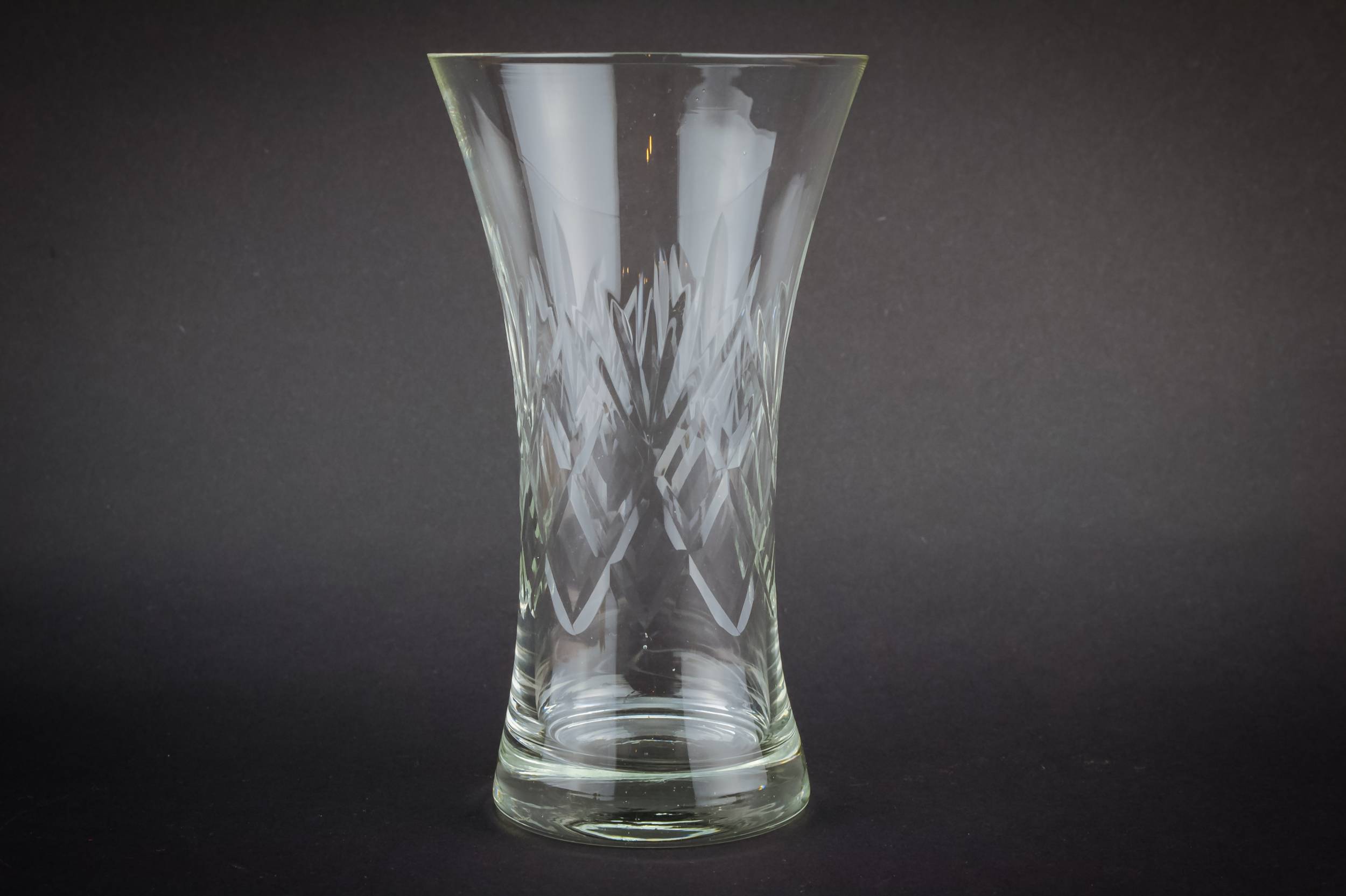 Cut Glass Crystal — 4 champagne flutes 1