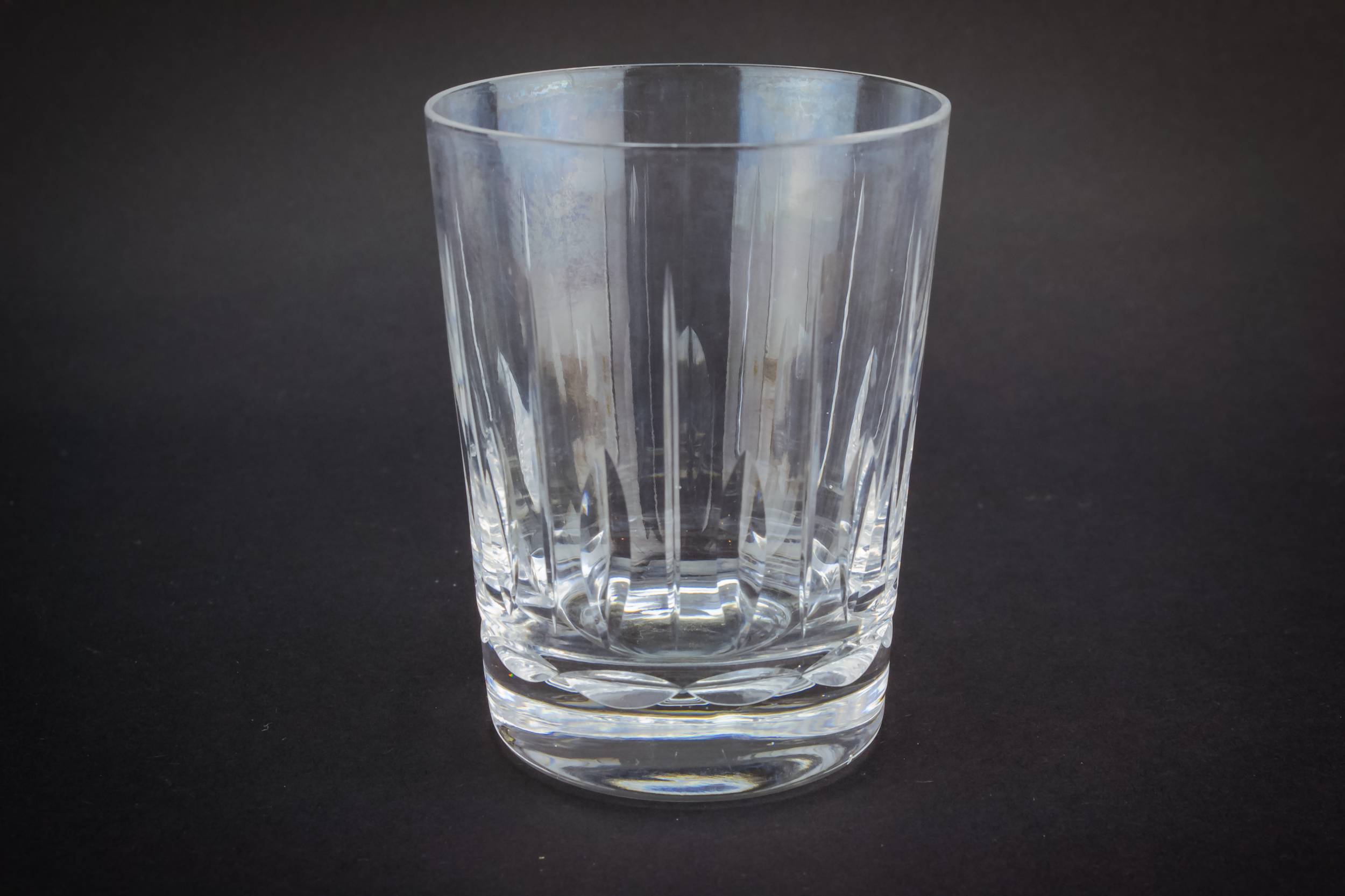 Crystal Vintage 75 — 3 cut whisky tumblers 1