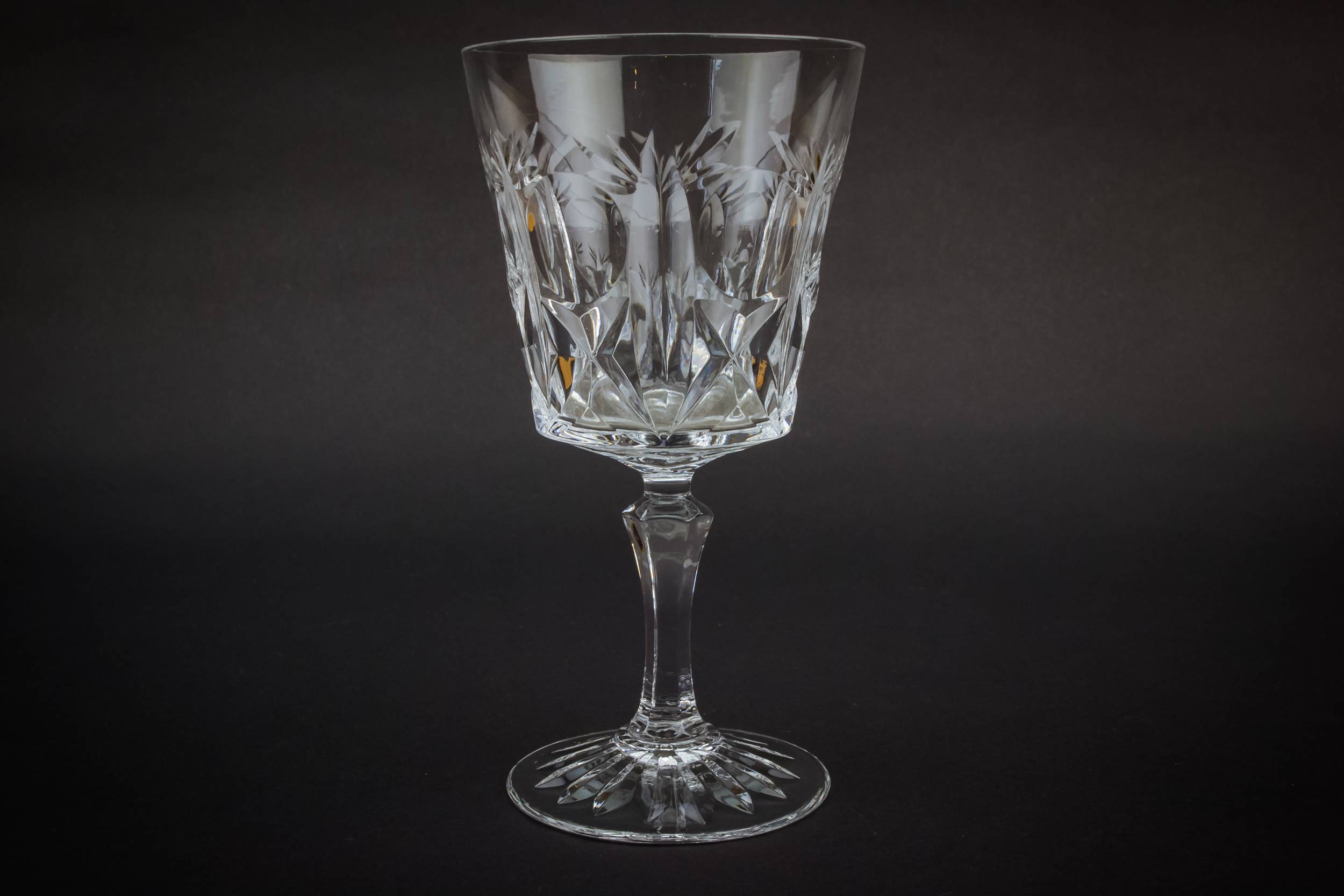 Crystal Elegant 100 — 6 crystal wine glasses 1