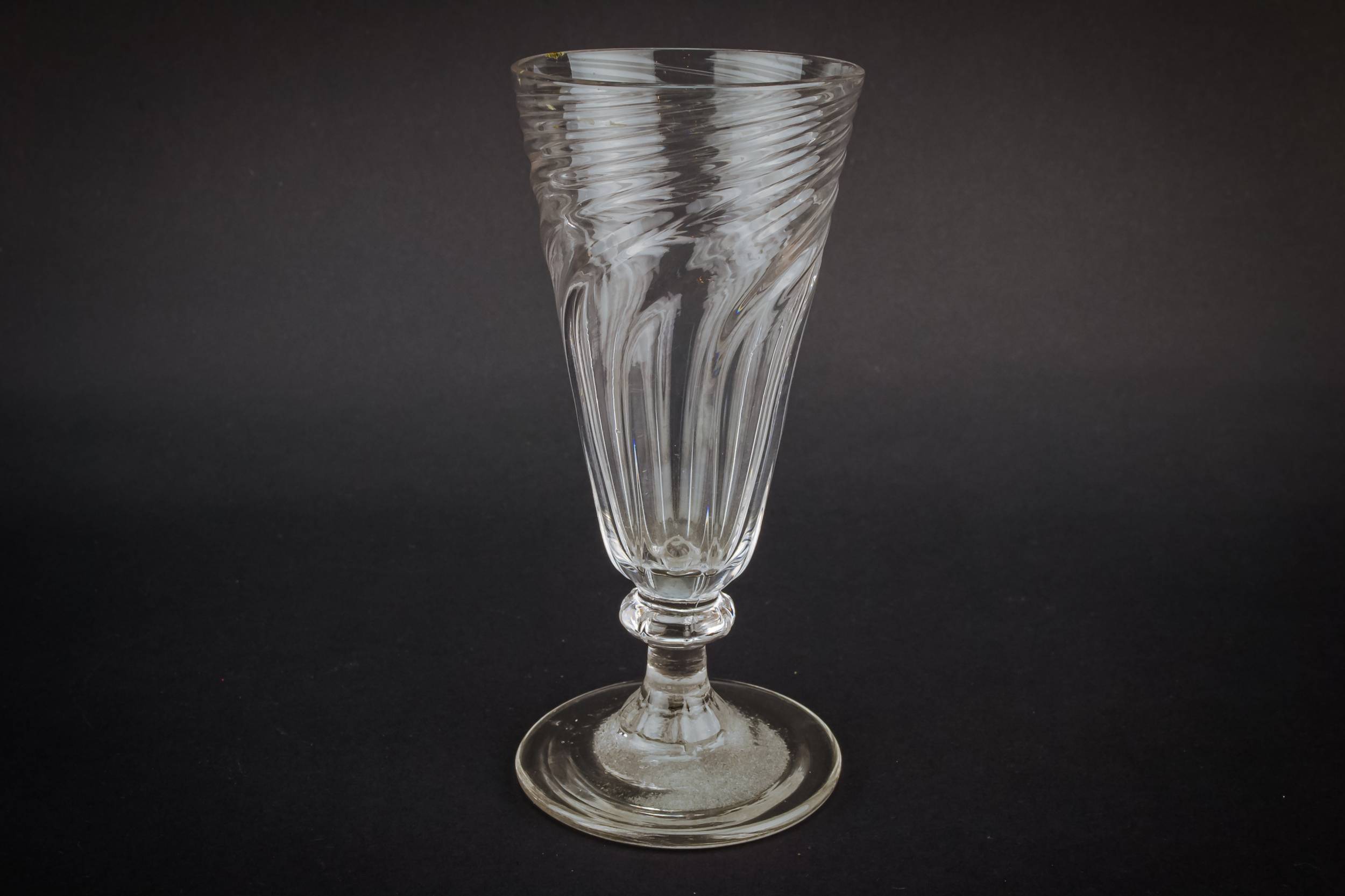 Crystal Georgian Sherry — Dwarf ale glass