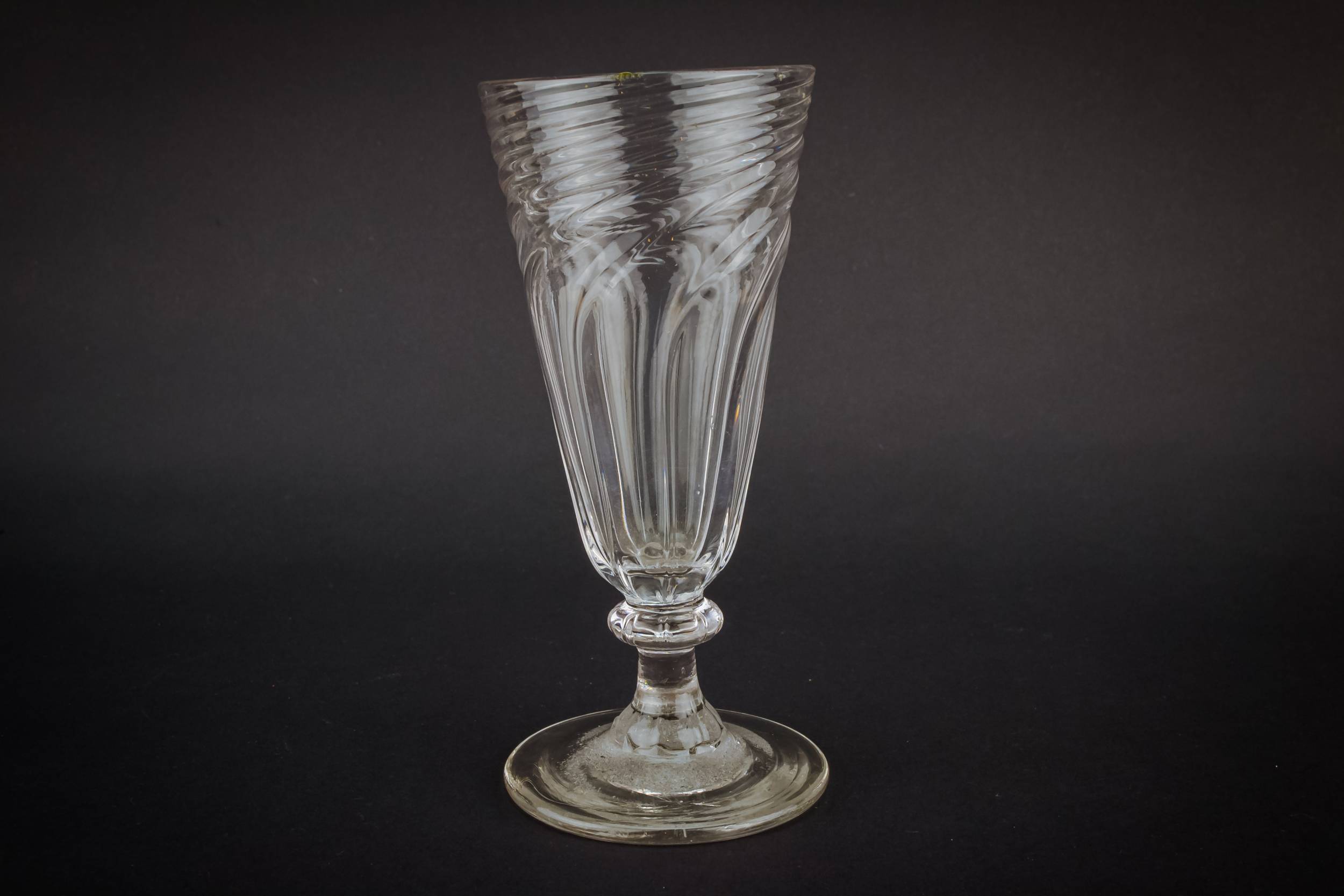 Crystal Georgian Sherry — Dwarf ale glass 1