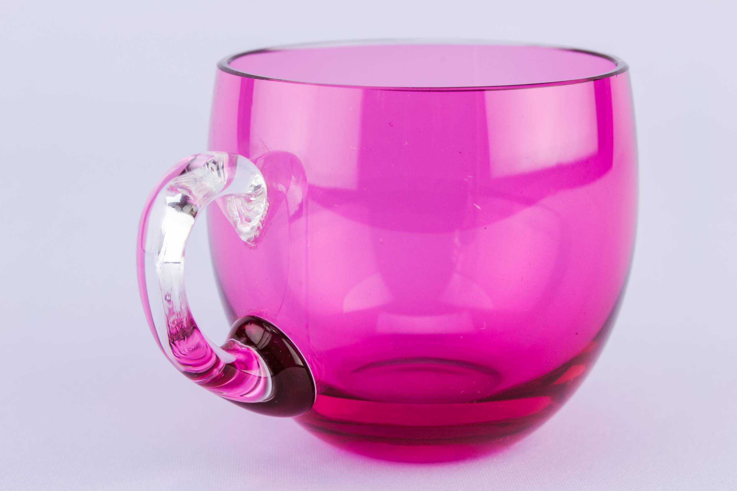 Cranberry Red Victorian — 6 red punch glasses 1