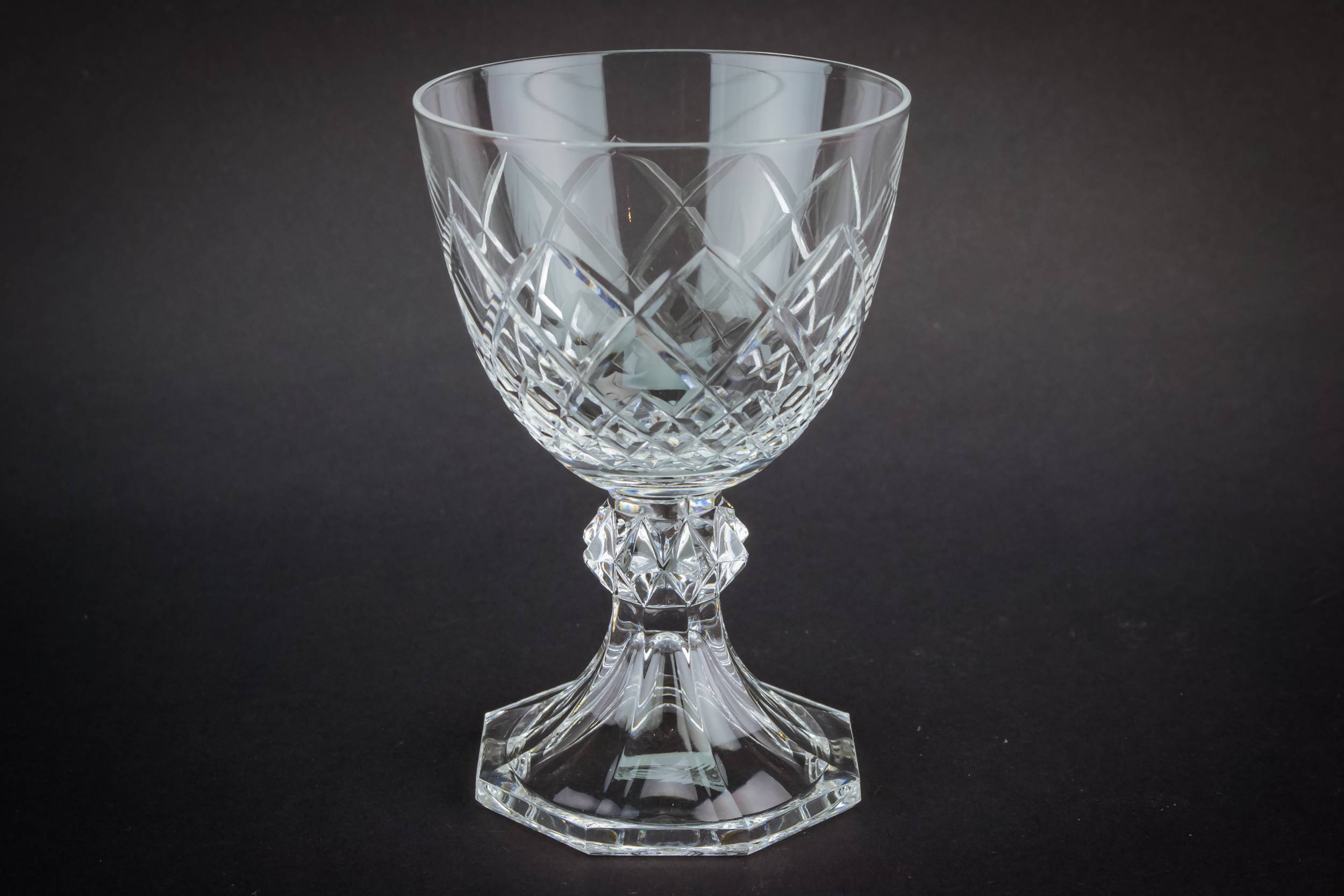 Retro Vintage 75 — 4 crystal port glasses