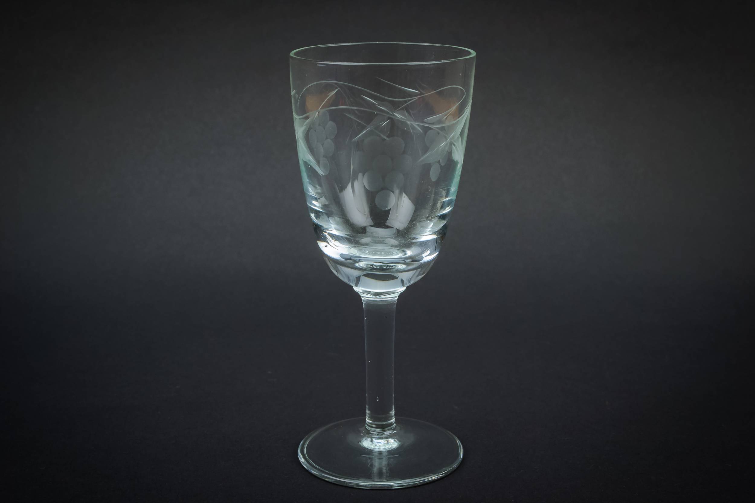 Crystal Mid-century Modern — 8 port glasses