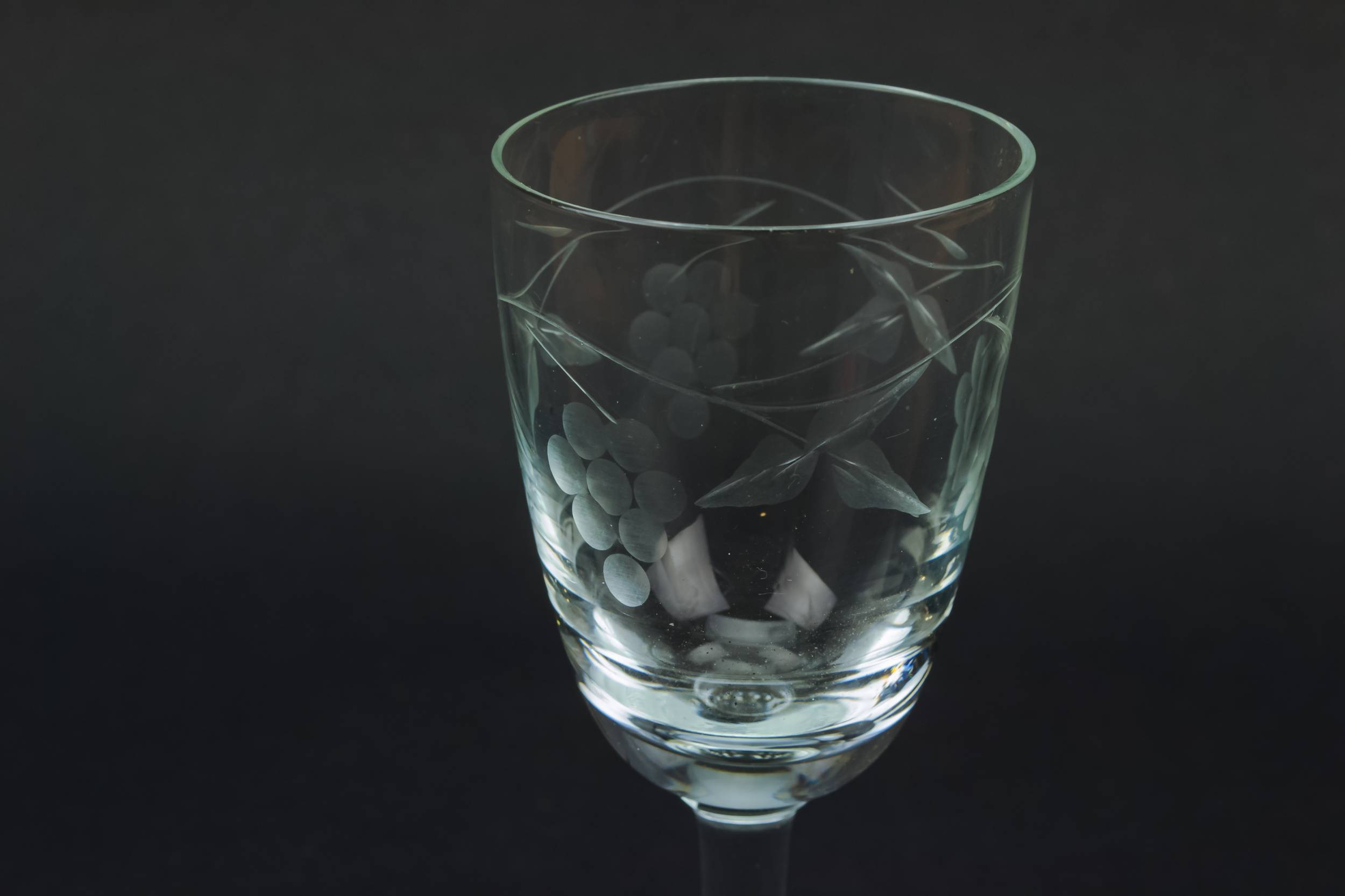 Crystal Mid-century Modern — 8 port glasses 1