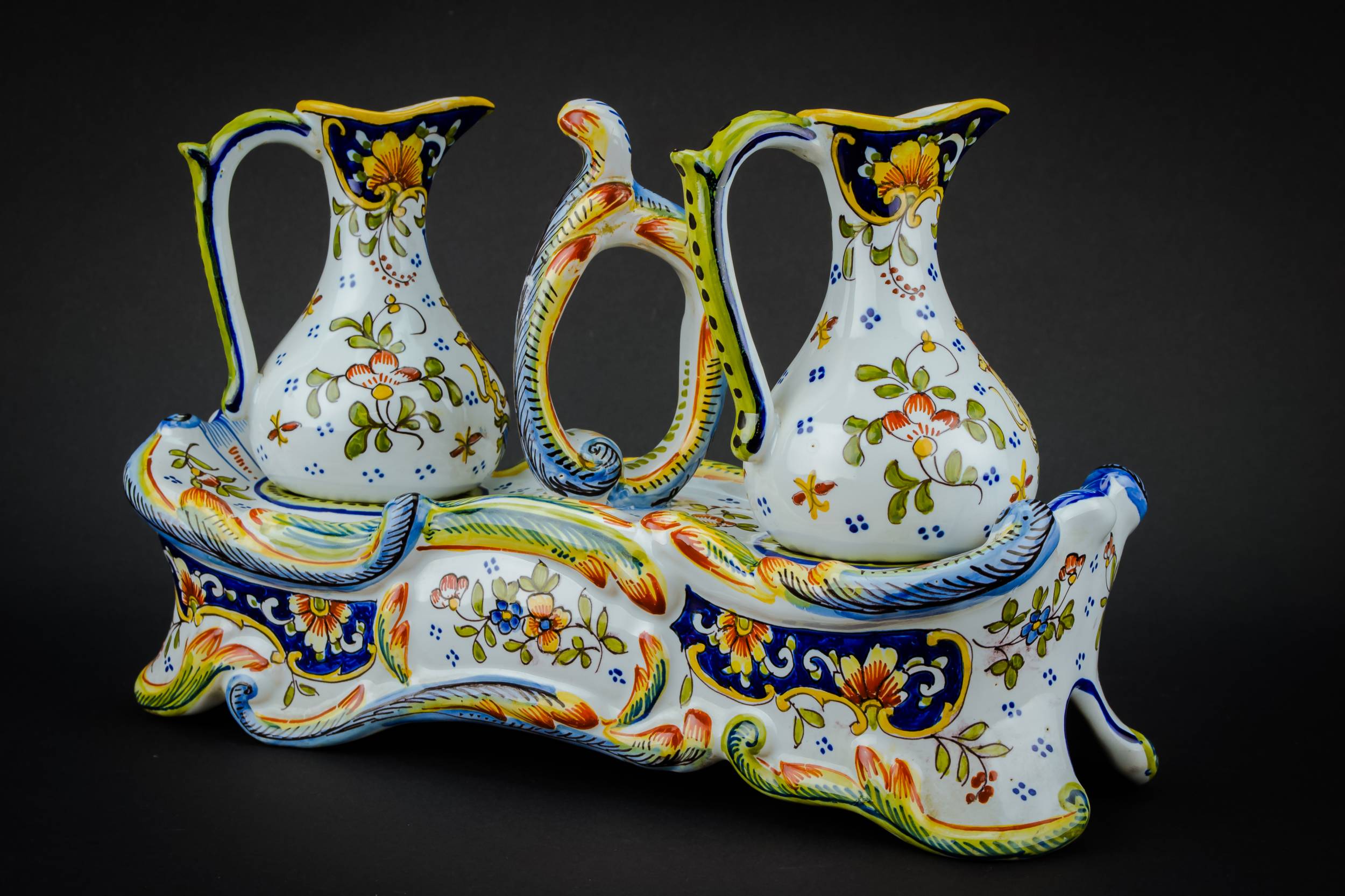 Oil Vinegar Condiment — Oil & vinegar condiment set 2
