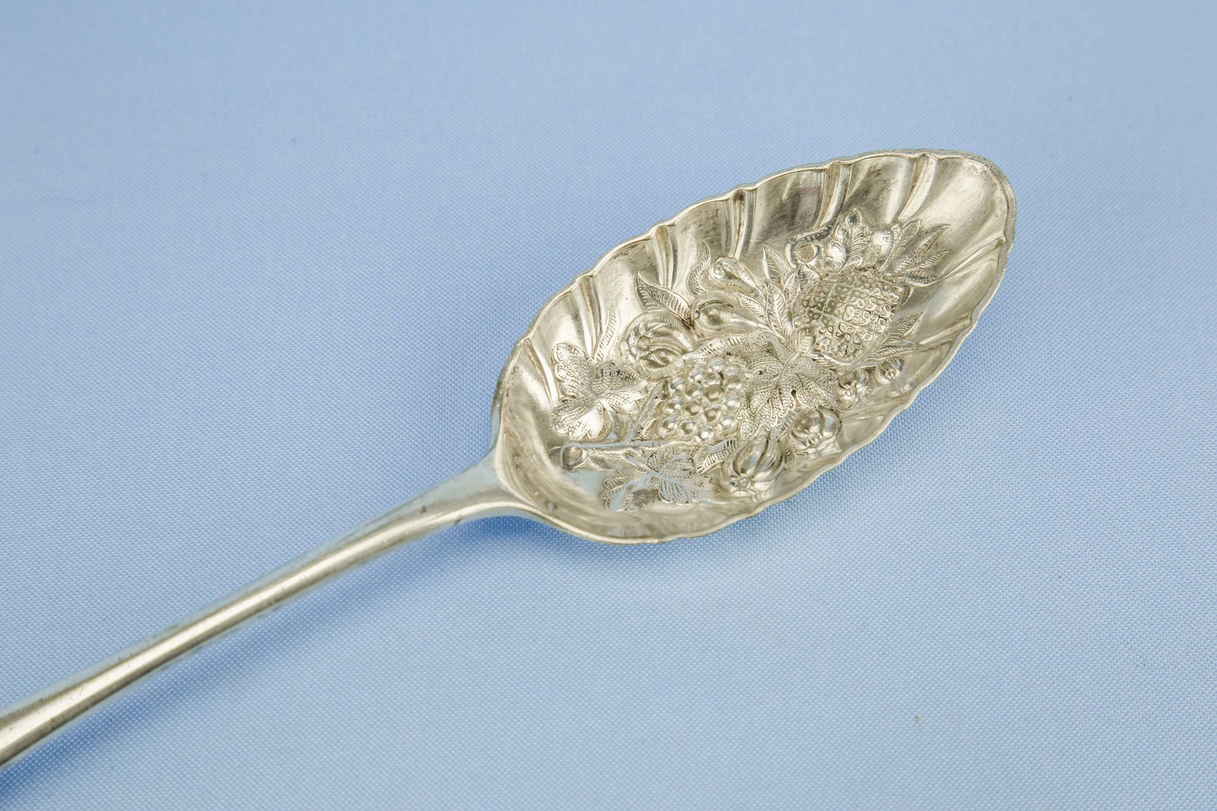 Silver Plated Victorian — Victorian serving spoon 1