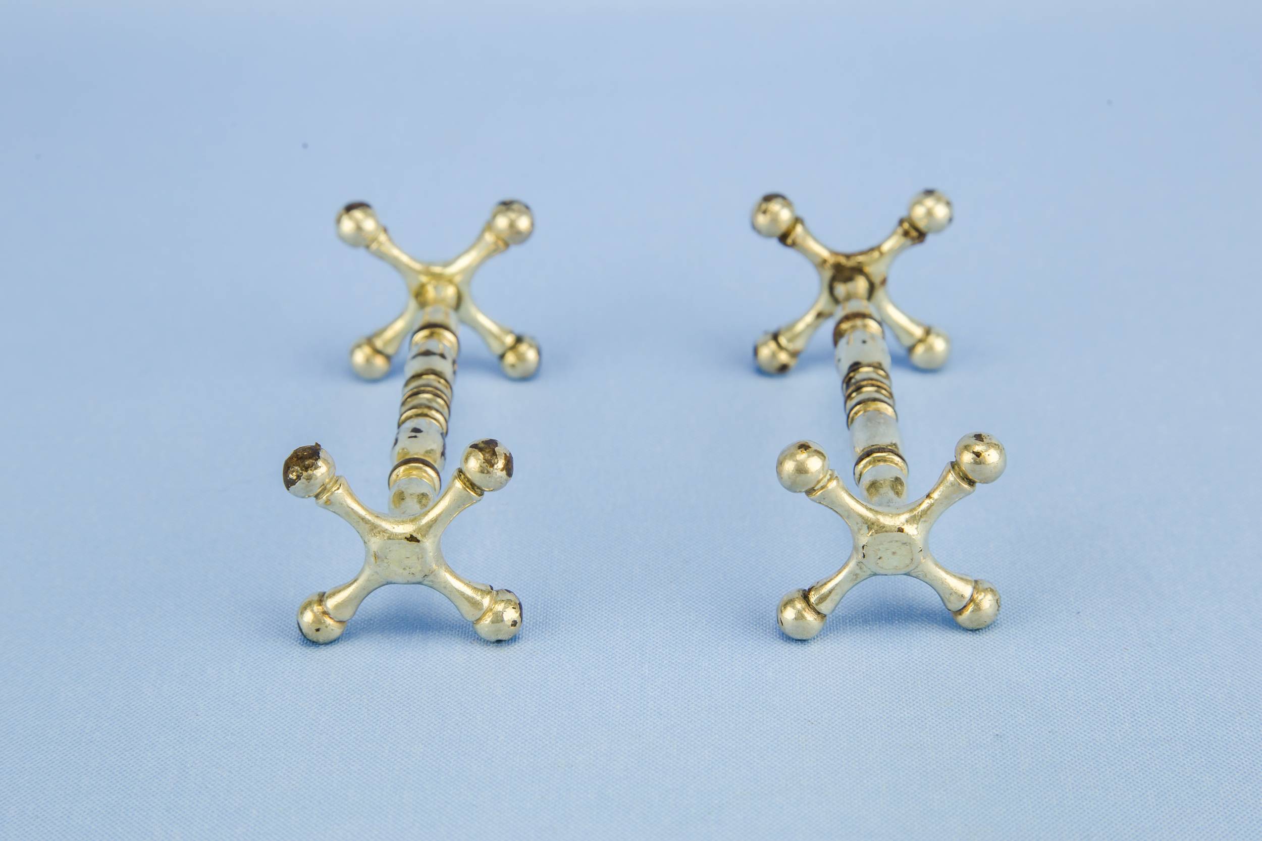 Antique Silver Plated — 2 knife rests