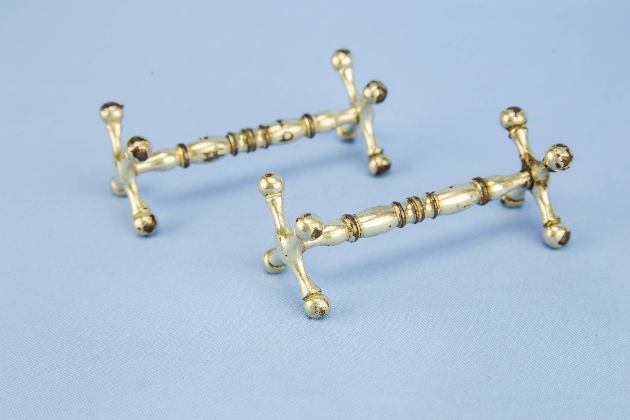 Antique Silver Plated — 2 knife rests 1