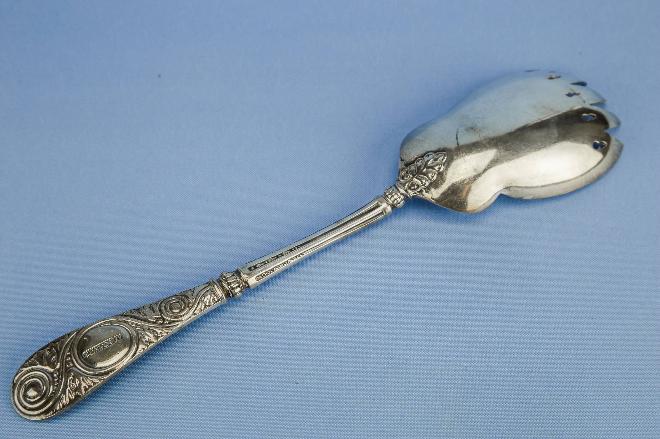 Silver Plated Arts — Salad serving spoon 1