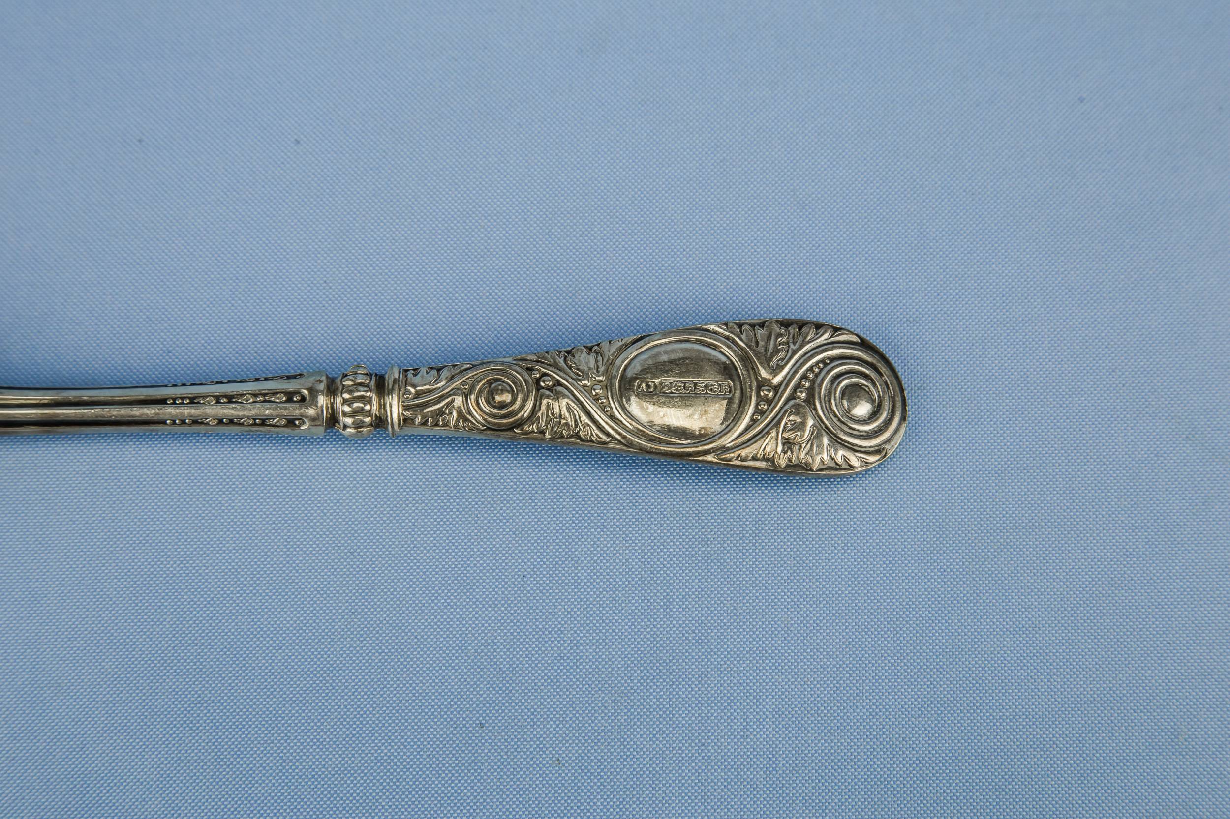 Silver Plated Arts — Salad serving spoon 2