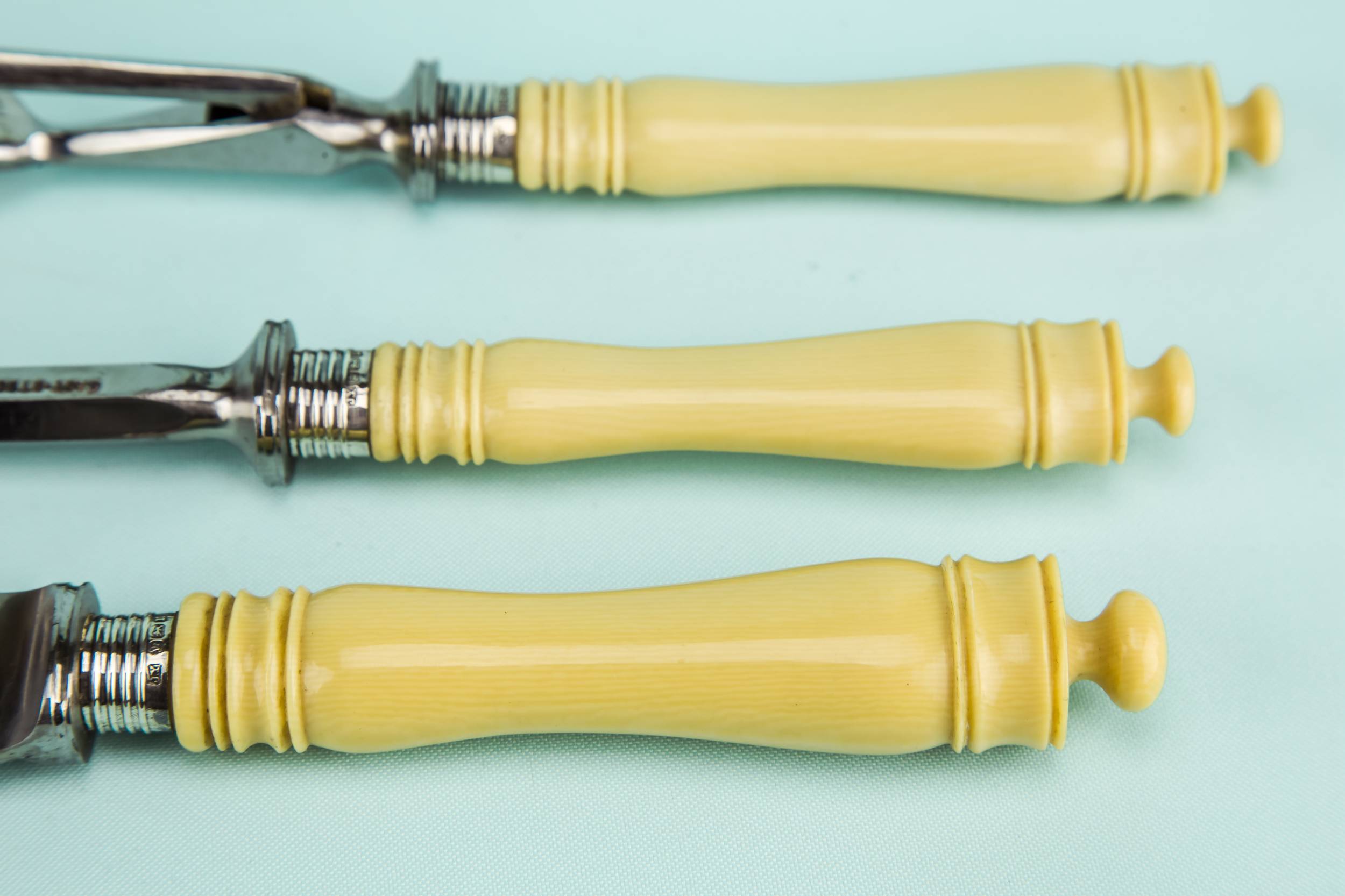 Piece Art Deco — Meat carving set trio 2