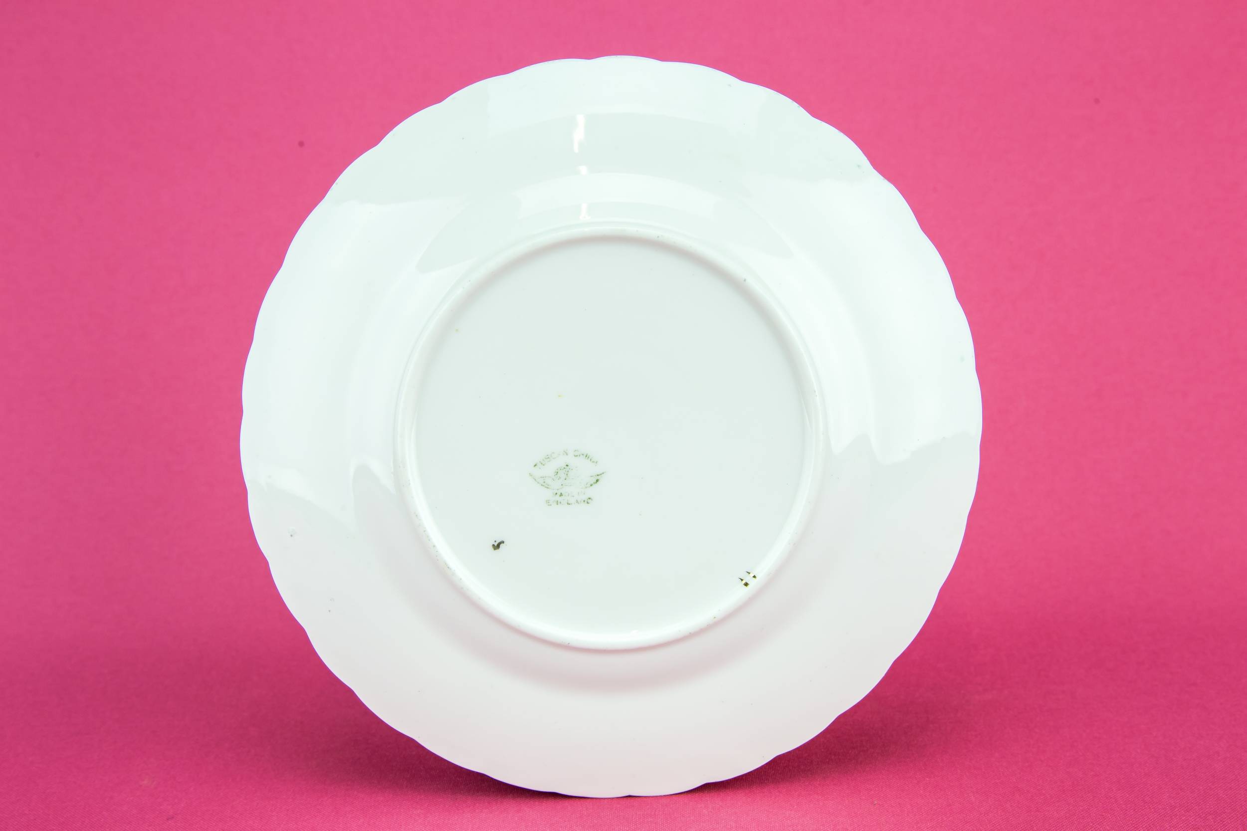 Art Deco Charming — 6 floral desser plates 2