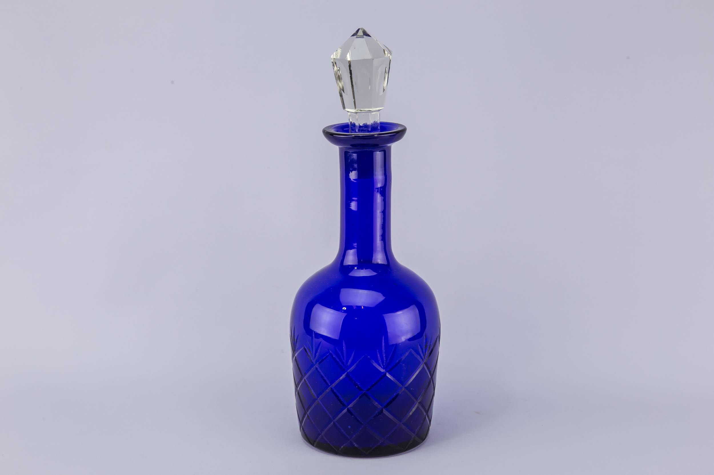 Moulded Glass Vintage — Moulded glass decanter