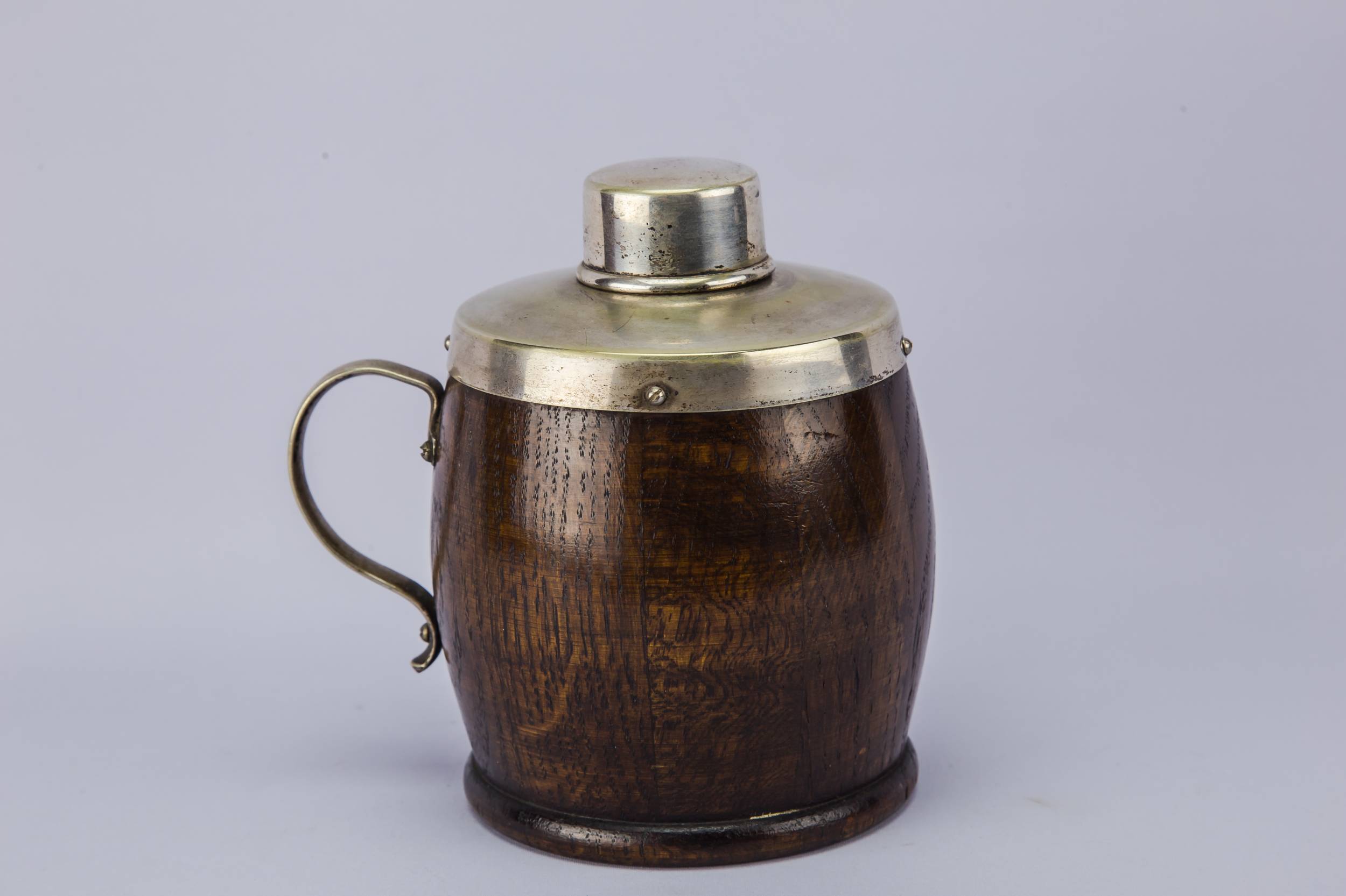 Vintage Art Deco — Art Deco oak tea caddy 1