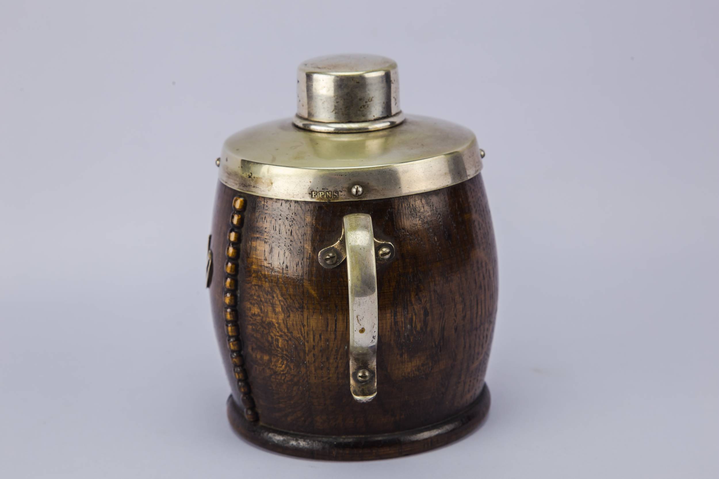 Vintage Art Deco — Art Deco oak tea caddy 2