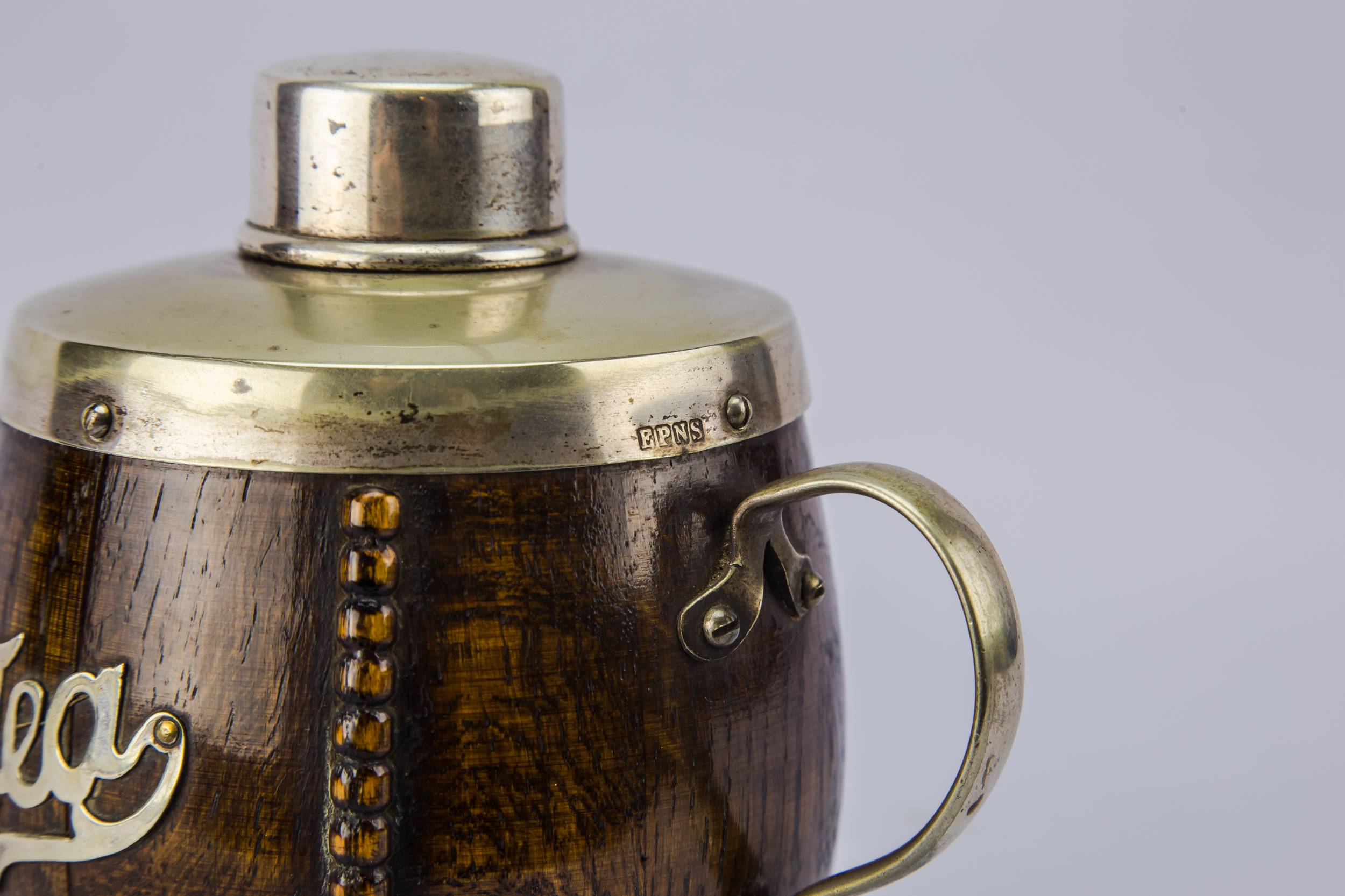 Vintage Art Deco — Art Deco oak tea caddy 4