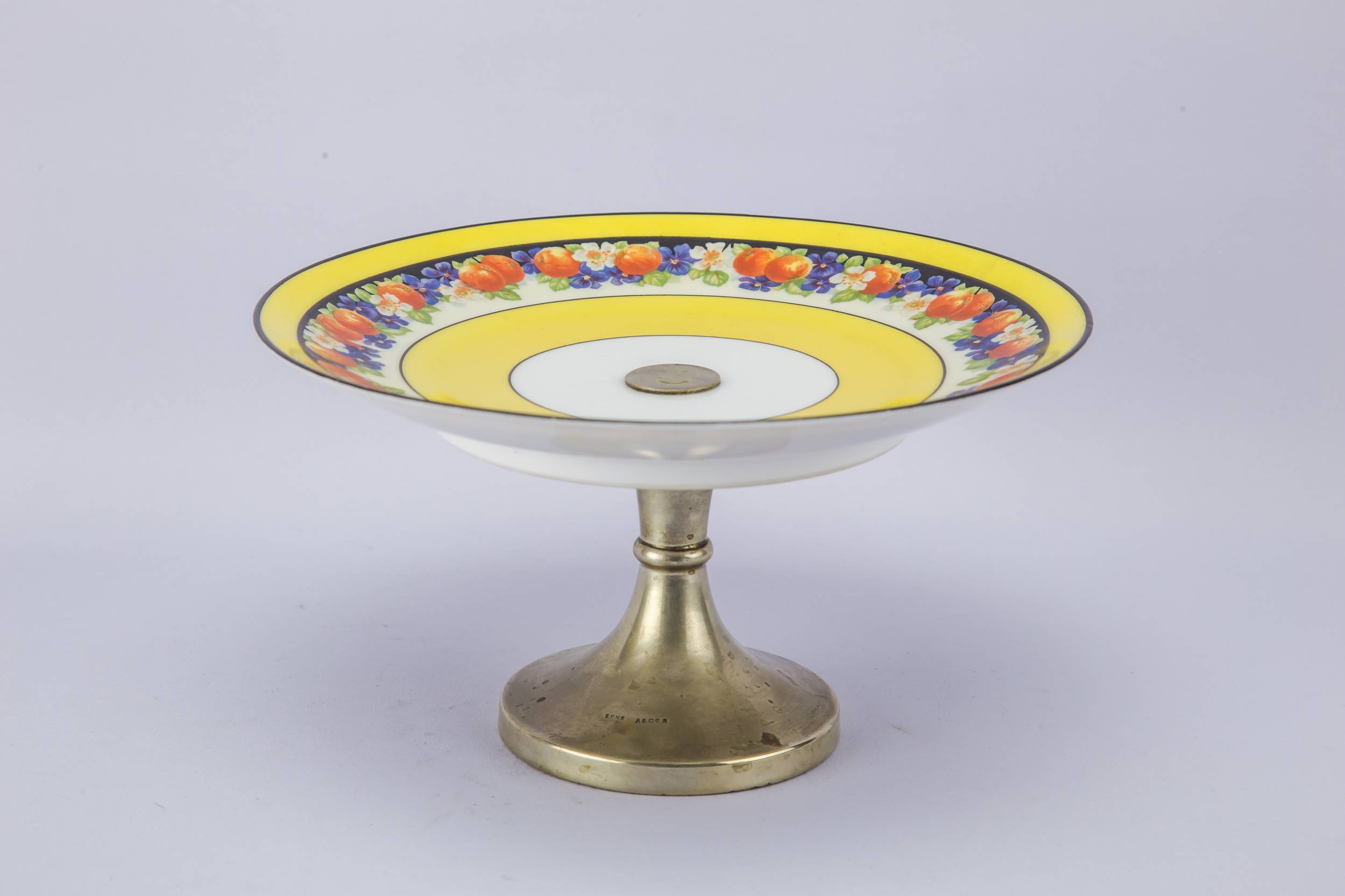Art Deco Vintage — Art Deco pottery cake stand
