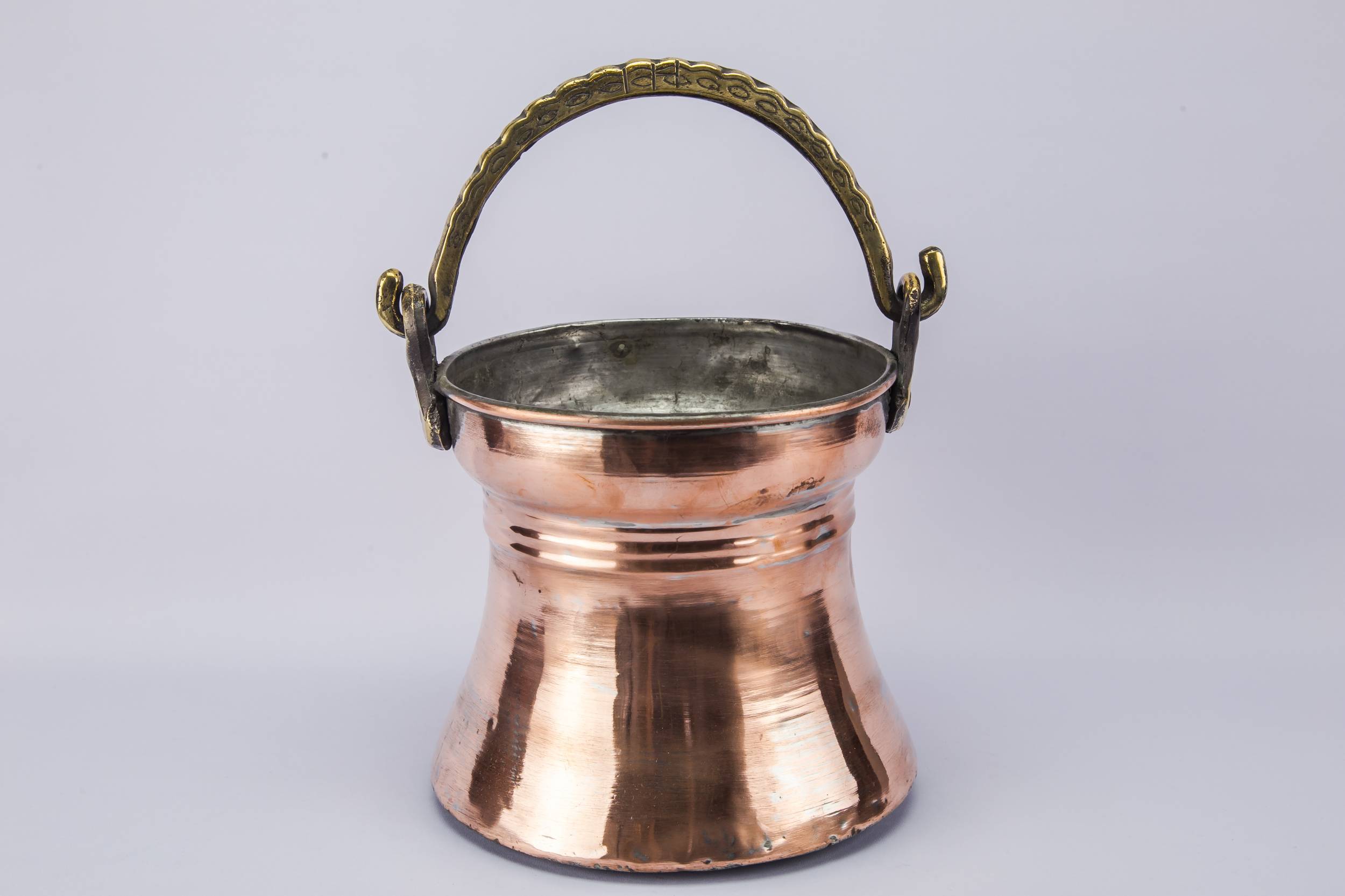 Rustic Antique Medium — Medium copper bucket