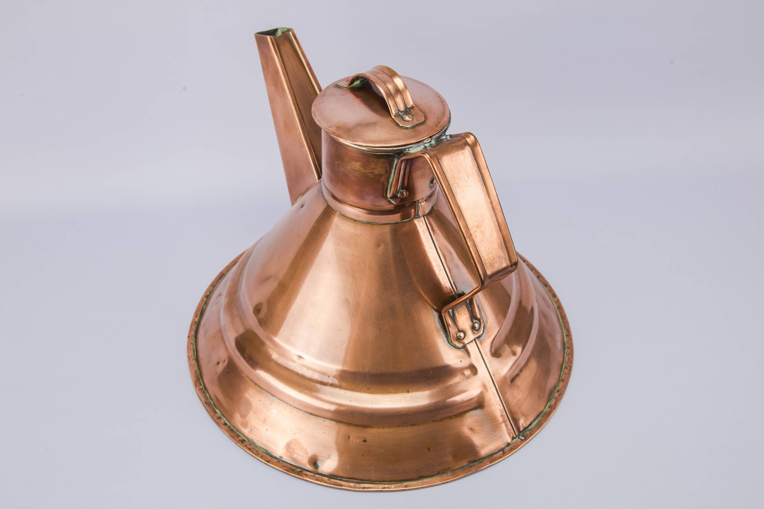 Arts Crafts Copper — Arts & Crafts copper kettle 1