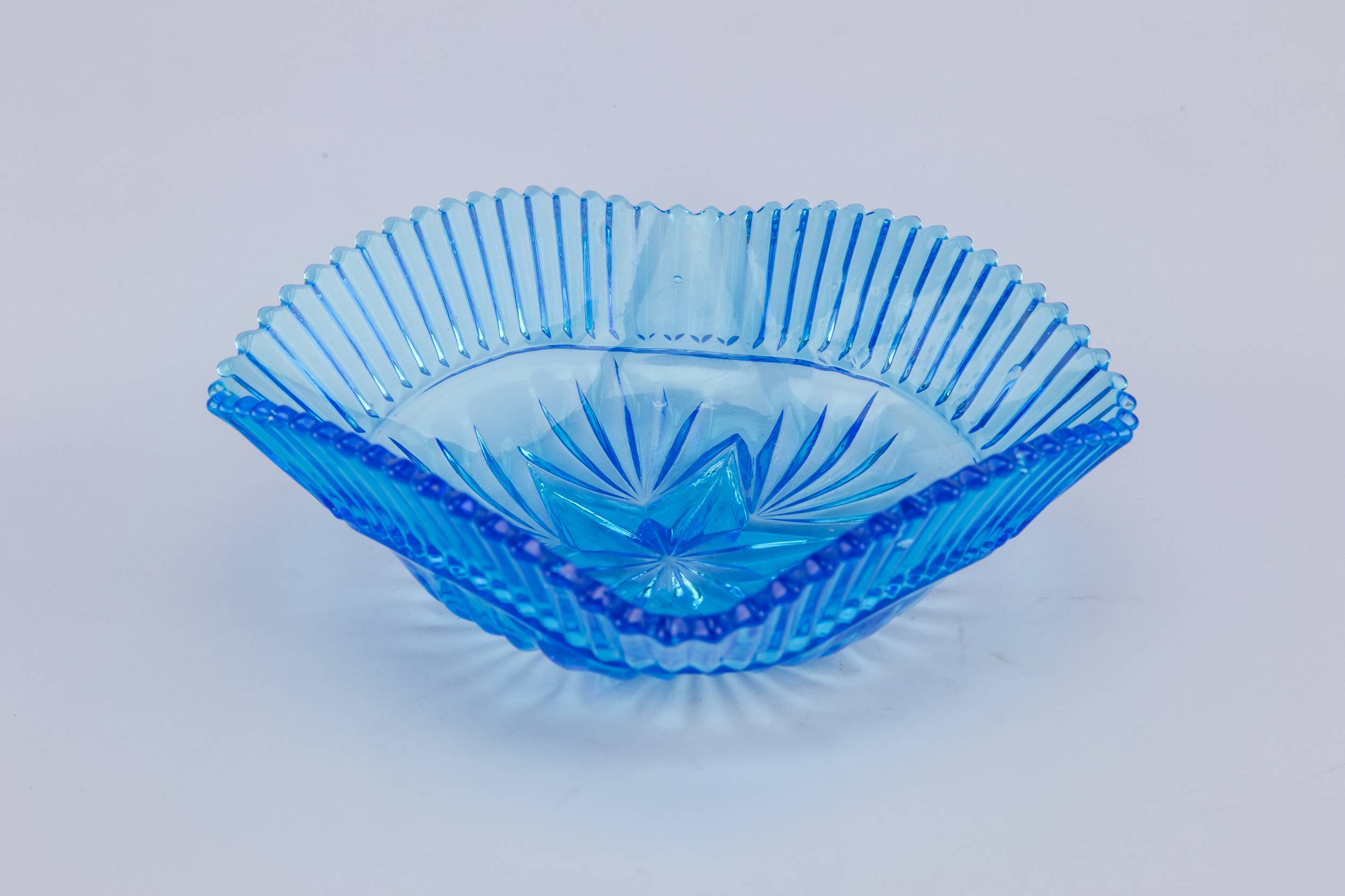Vintage Tactile Pressed — Art Deco pressed glass bowl